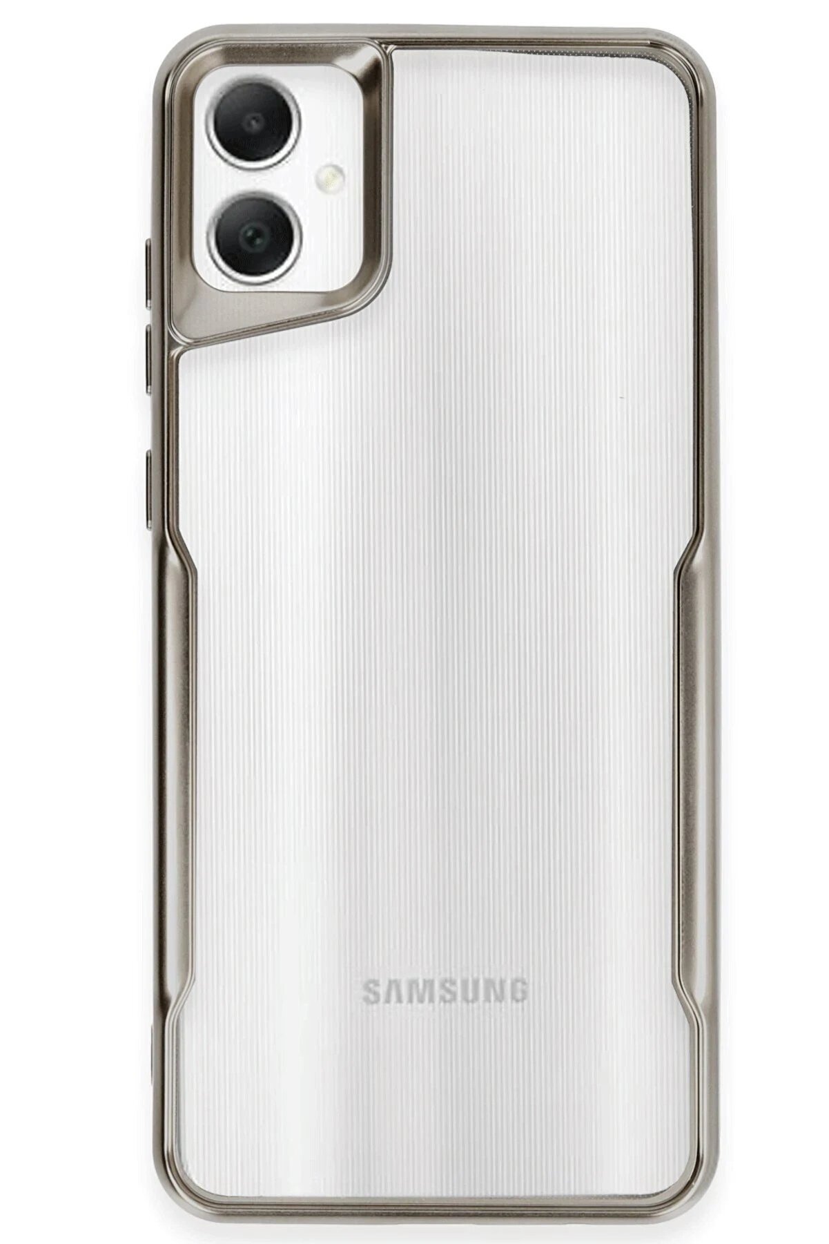 CepteToptan Samsung Galaxy A05 Kılıf Boyi Silikon Kapak - Titan Gri - DROPX6279-5680