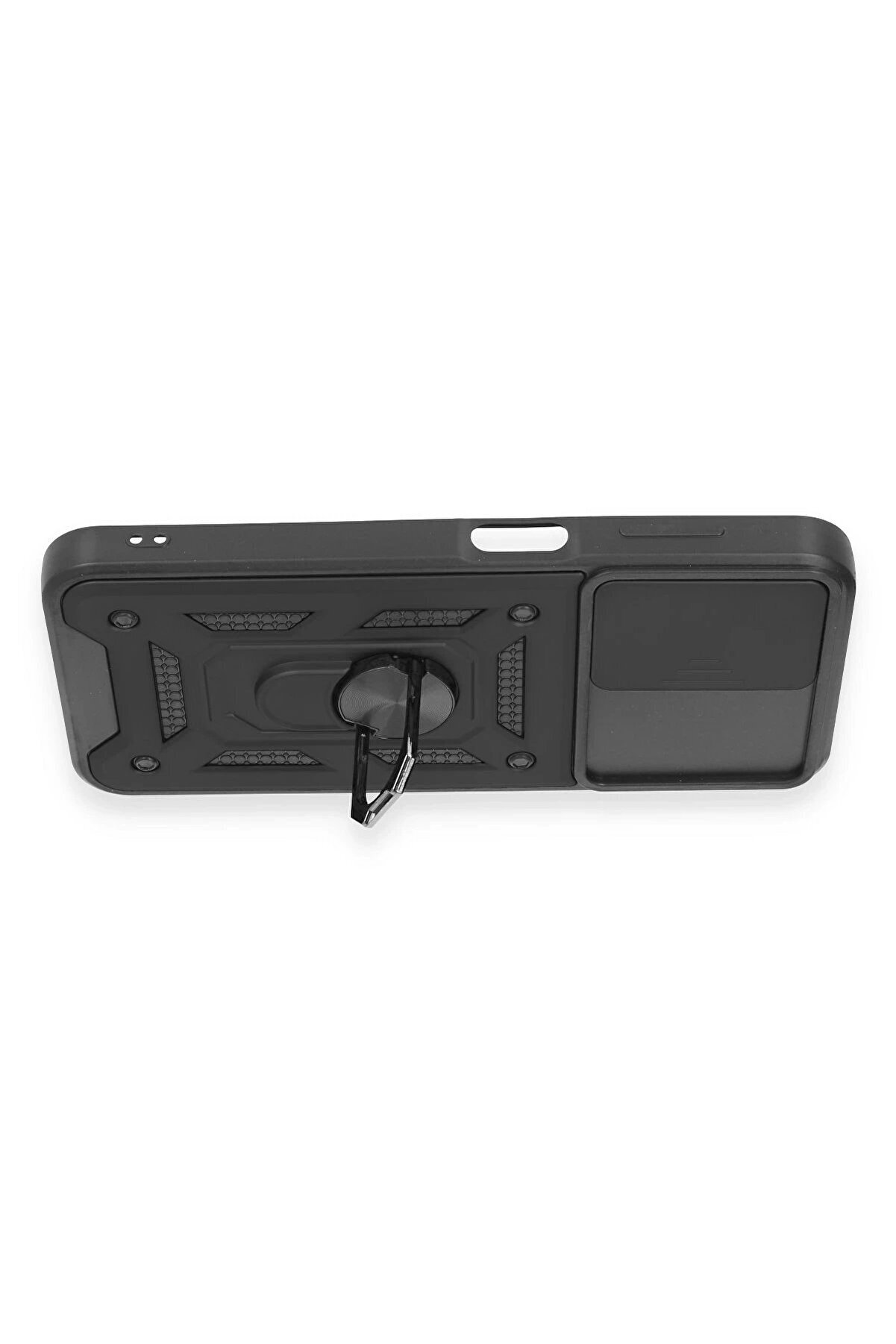 Samsung Galaxy M14 5G Kılıf Pars Lens Yüzüklü Si̇li̇kon - Si̇yah - Dropx5392-8272