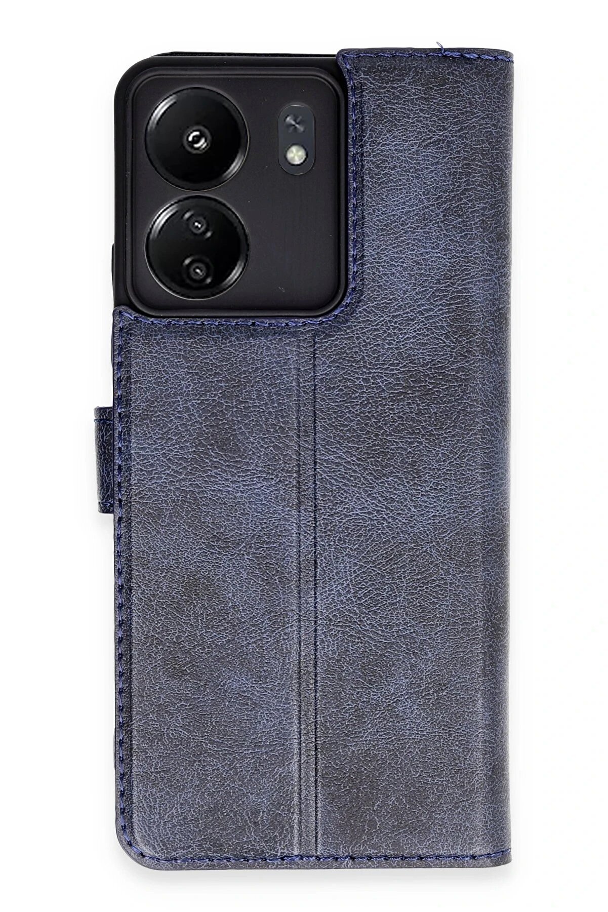 CepteToptan Xiaomi Redmi 13C Kılıf Trend S Plus Kapaklı Kılıf - Lacivert - DROPX2162-7963