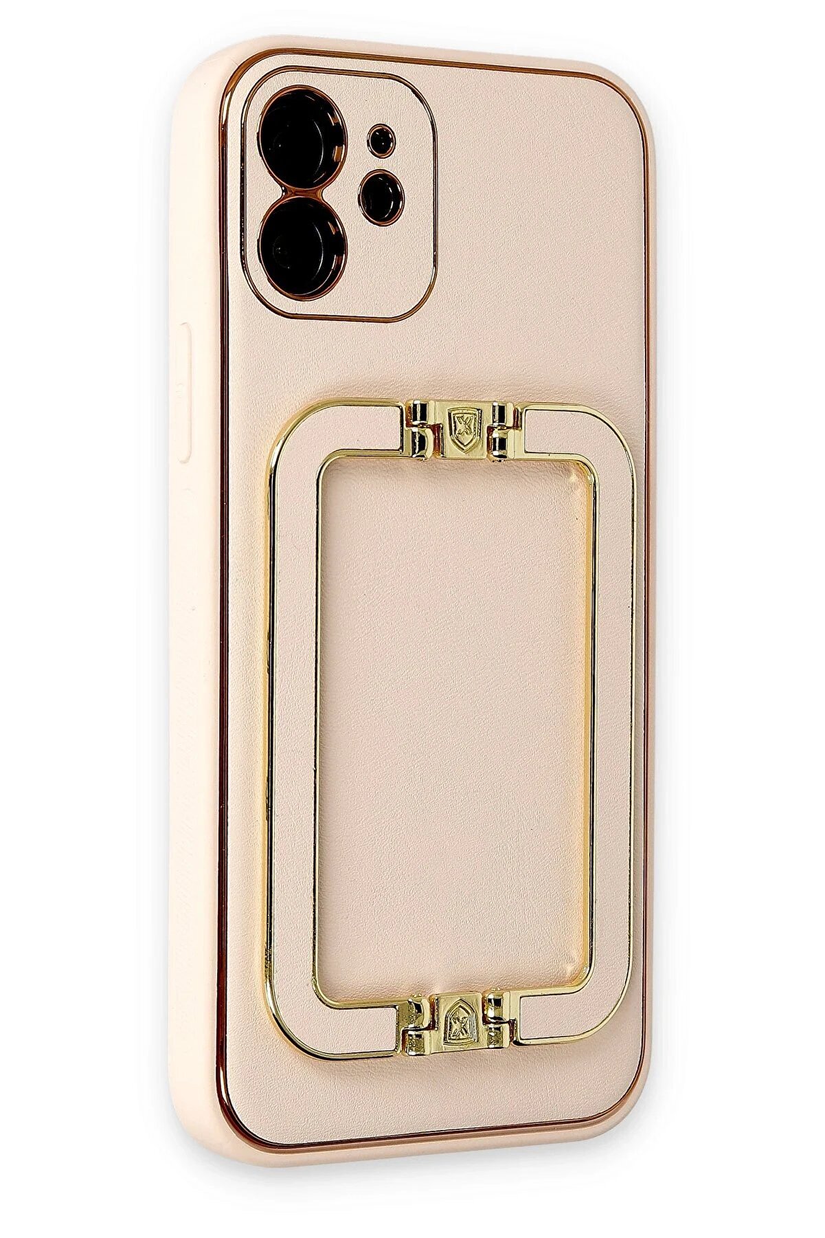 İphone 12 Kılıf Coco Eli̇t Kapak - Gold - Dropx6106-1238
