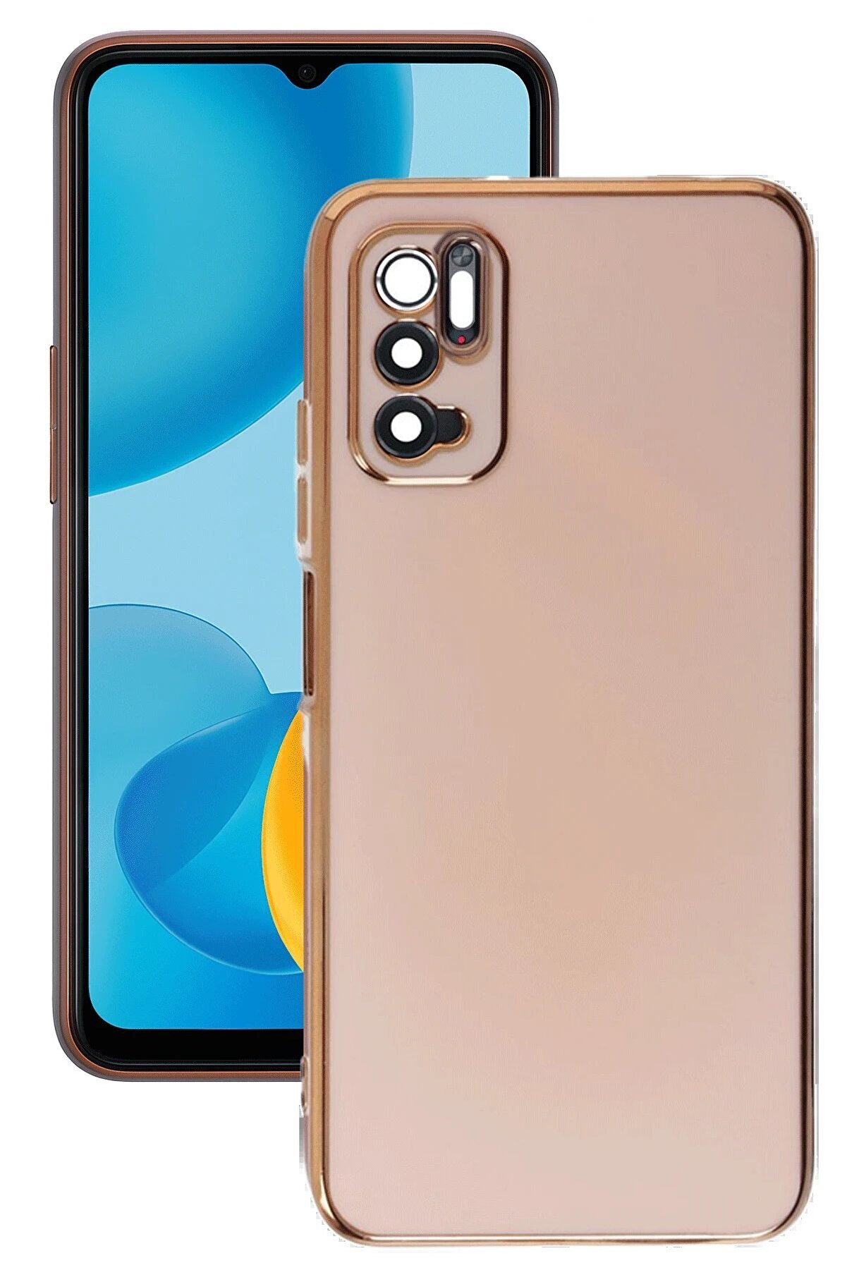 Xi̇aomi̇ Redmi̇ Note 11 Se Kılıf Volet Si̇li̇kon - Pembe - Dropx3155-4867