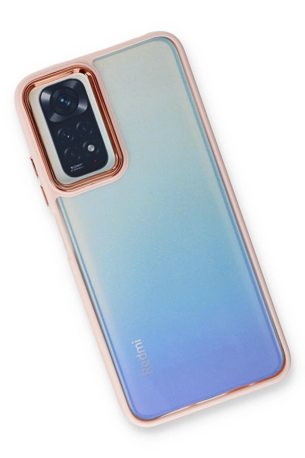 Xi̇aomi̇ Redmi̇ Note 11 Pro Kılıf Dora Kapak - Pudra - Dropx2829-1148