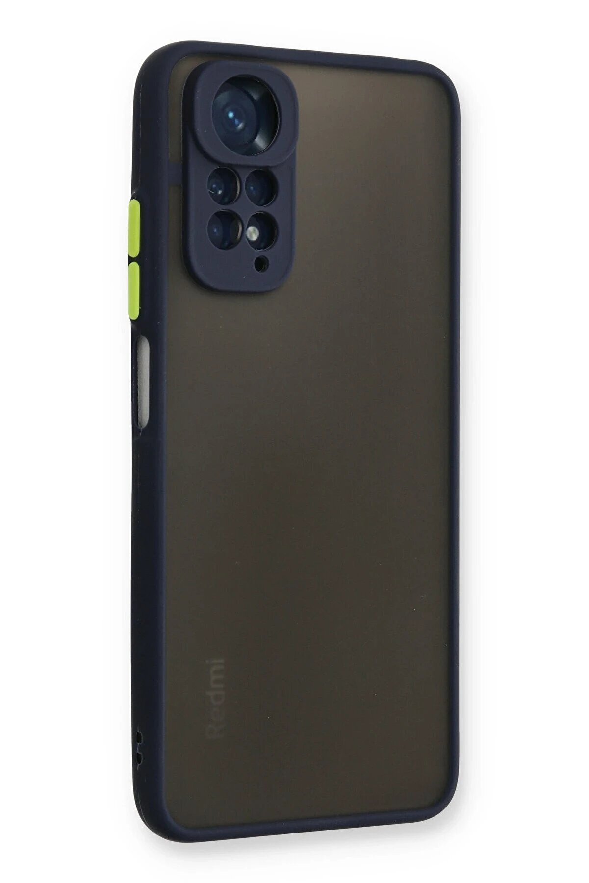 Xi̇aomi̇ Redmi̇ Note 11 Pro Kılıf Montreal Si̇li̇kon Kapak - Laci̇vert - Dropx2875-7741