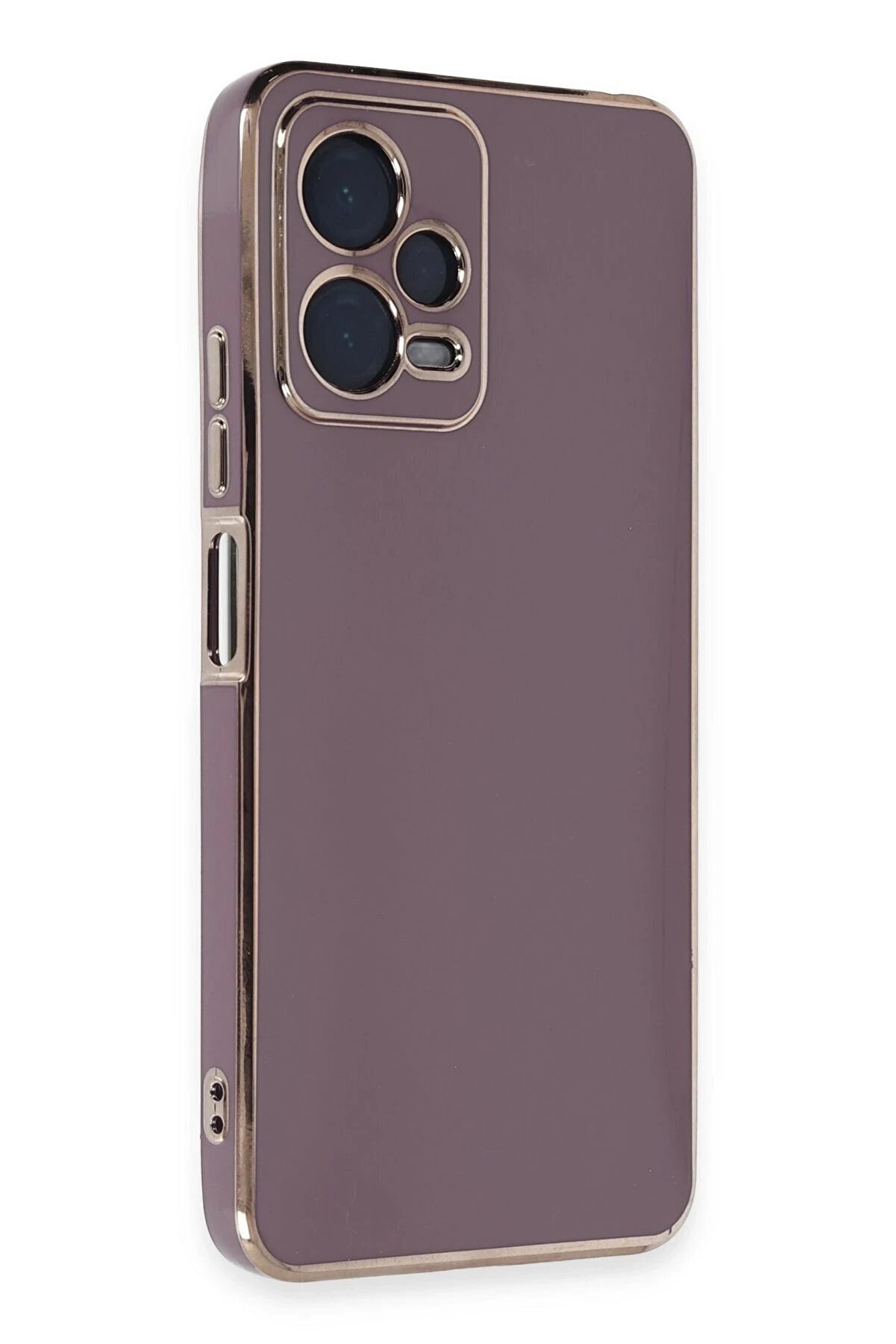 Xi̇aomi̇ Poco X5 5G Kılıf Volet Si̇li̇kon - Mor - Dropx3416-6424