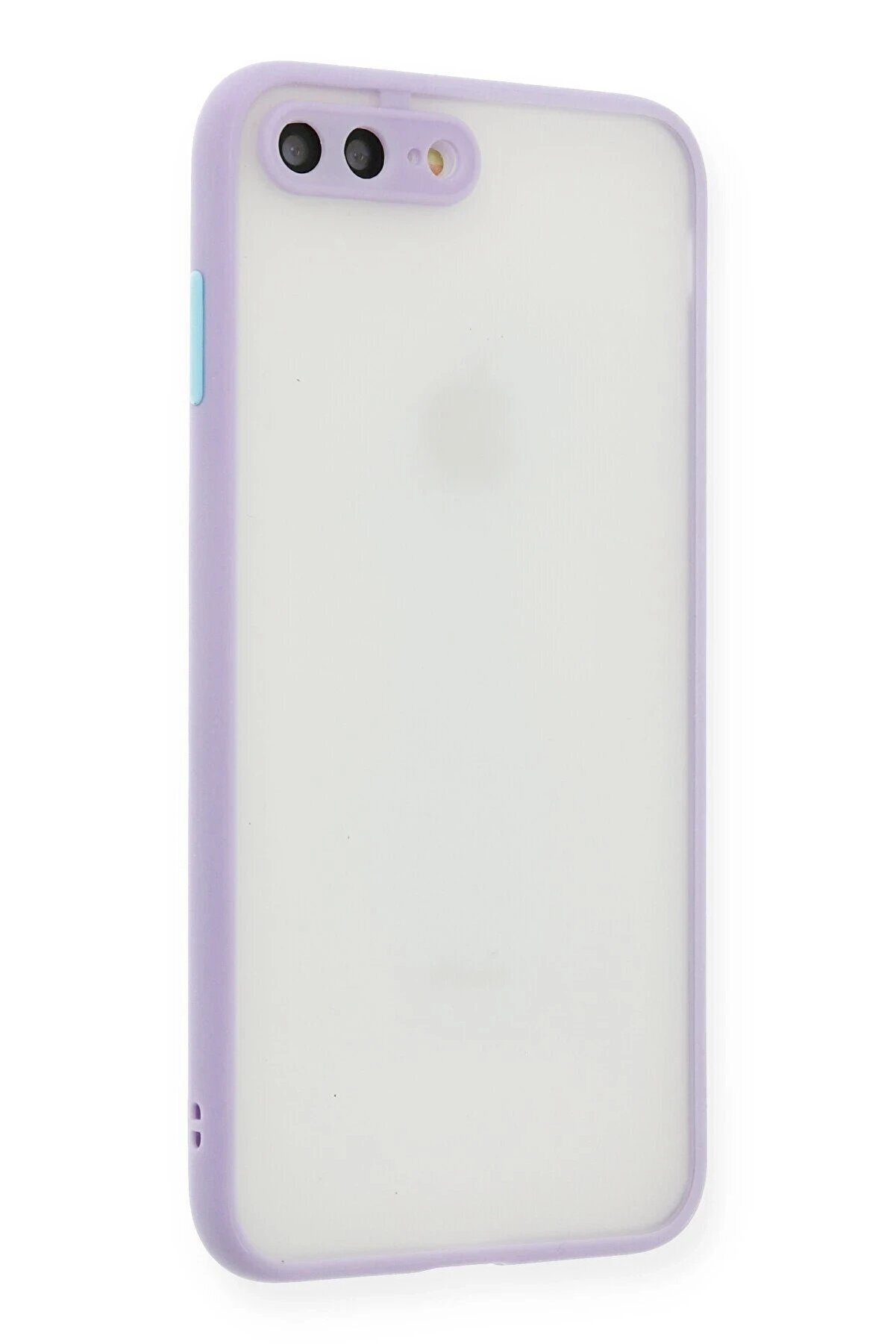 İphone 7 Plus Kılıf Montreal Si̇li̇kon Kapak - Mor - Dropx1601-4791