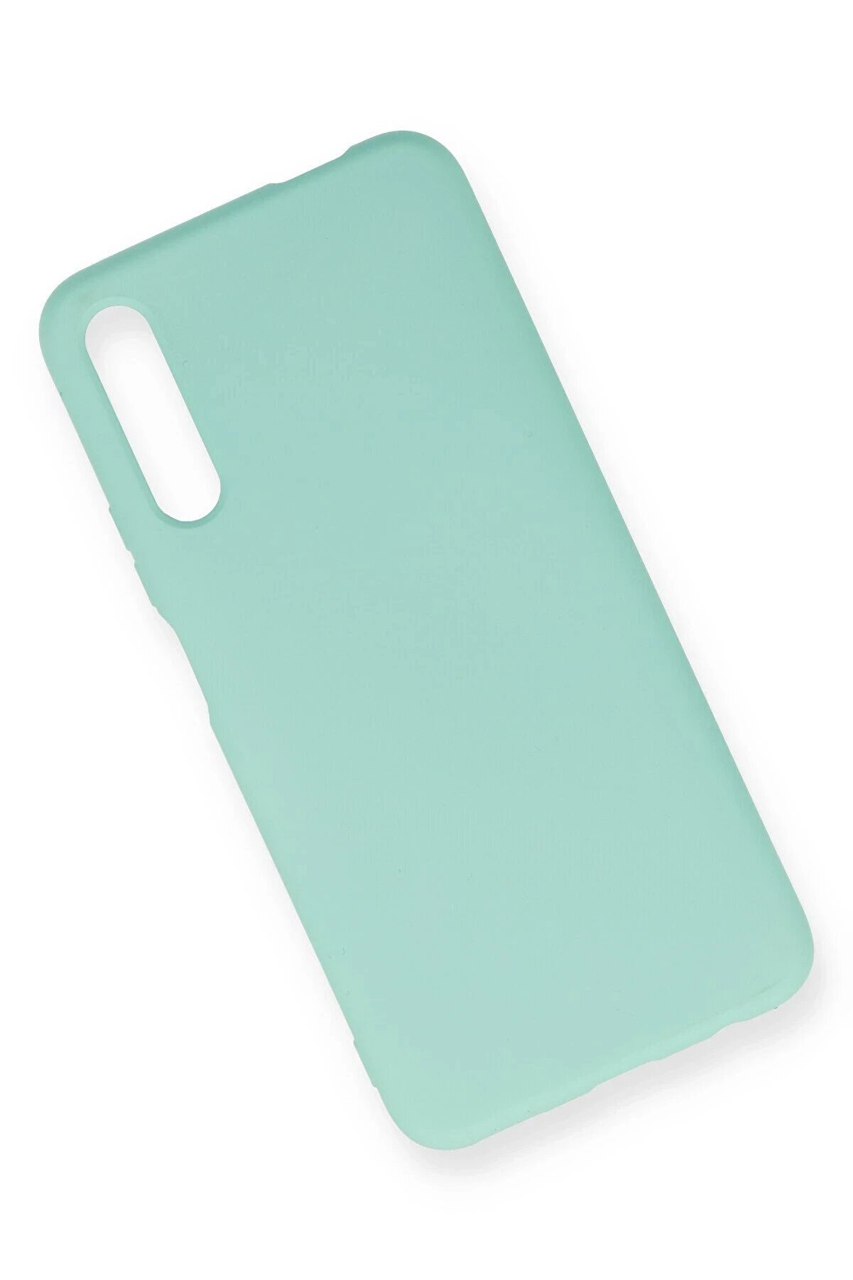 Huawei̇ P Smart Pro / Y9S Kılıf Nano İçi̇ Kadi̇fe Si̇li̇kon - Turkuaz - Dropx5851-4264