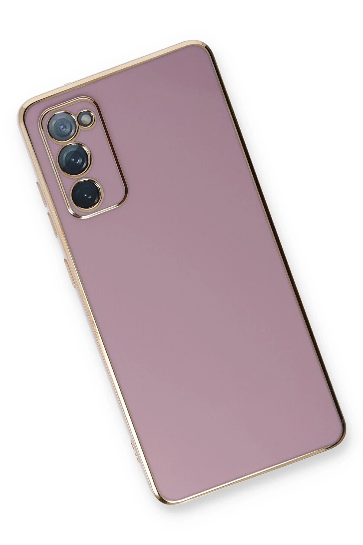 Samsung Galaxy S20 Fe Kılıf Volet Si̇li̇kon - Mor - Dropx1711-9495