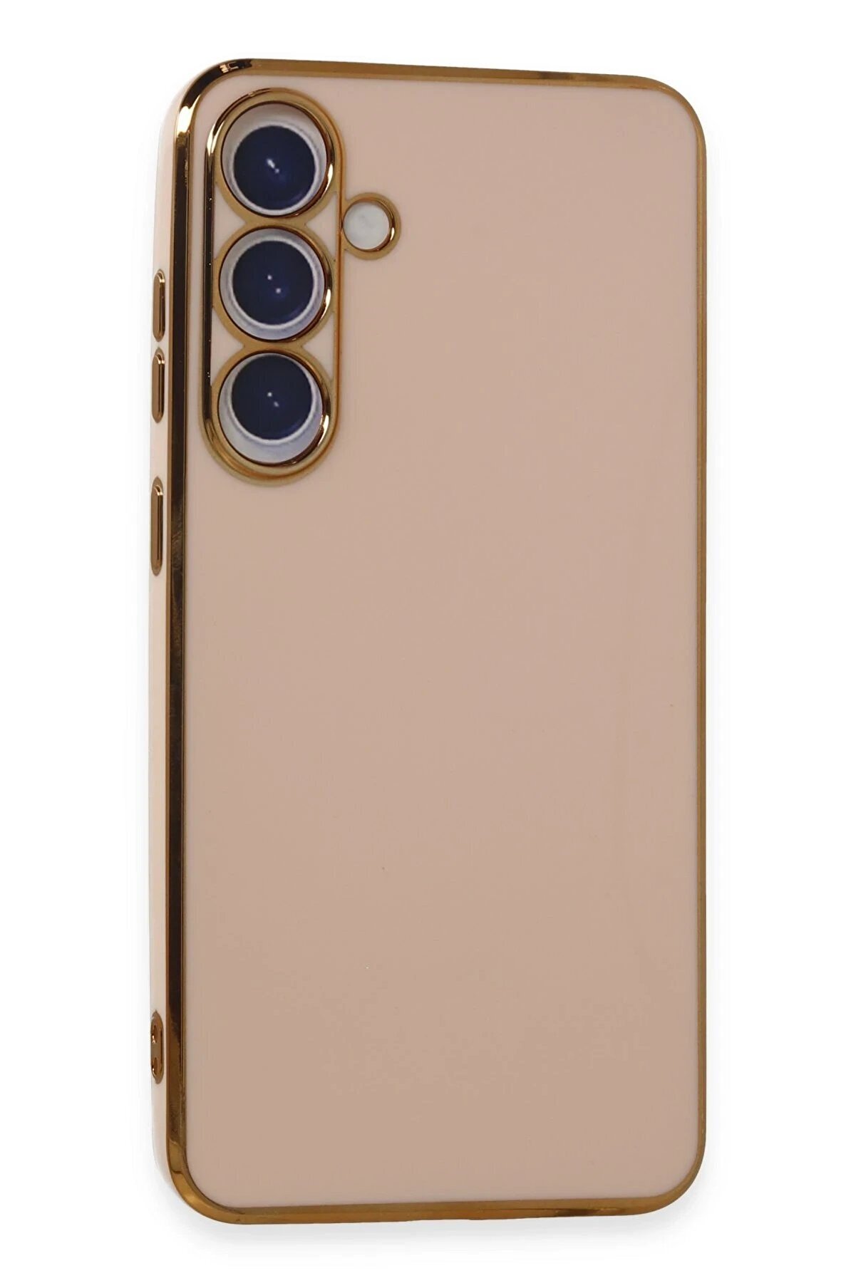 CepteToptan Samsung Galaxy S24 Plus Kılıf Volet Silikon - Pembe - DROPX5310-6143