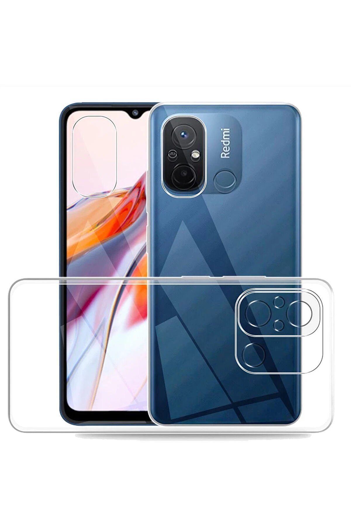 Xi̇aomi̇ Redmi̇ 12C Kılıf Lüx Şeffaf Si̇li̇kon - Dropx9381-4087