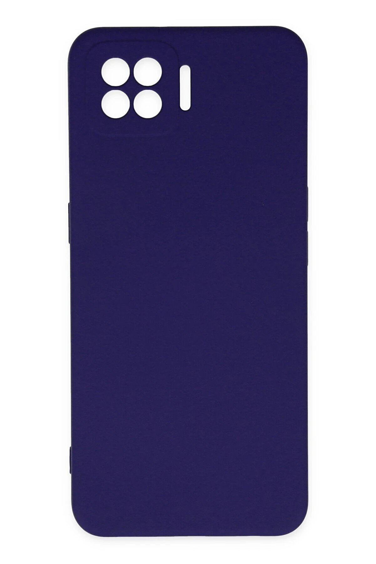 CepteToptan Oppo A73 Kılıf Nano i&ccedil;i Kadife Silikon - Mor - DROPX4110-5333