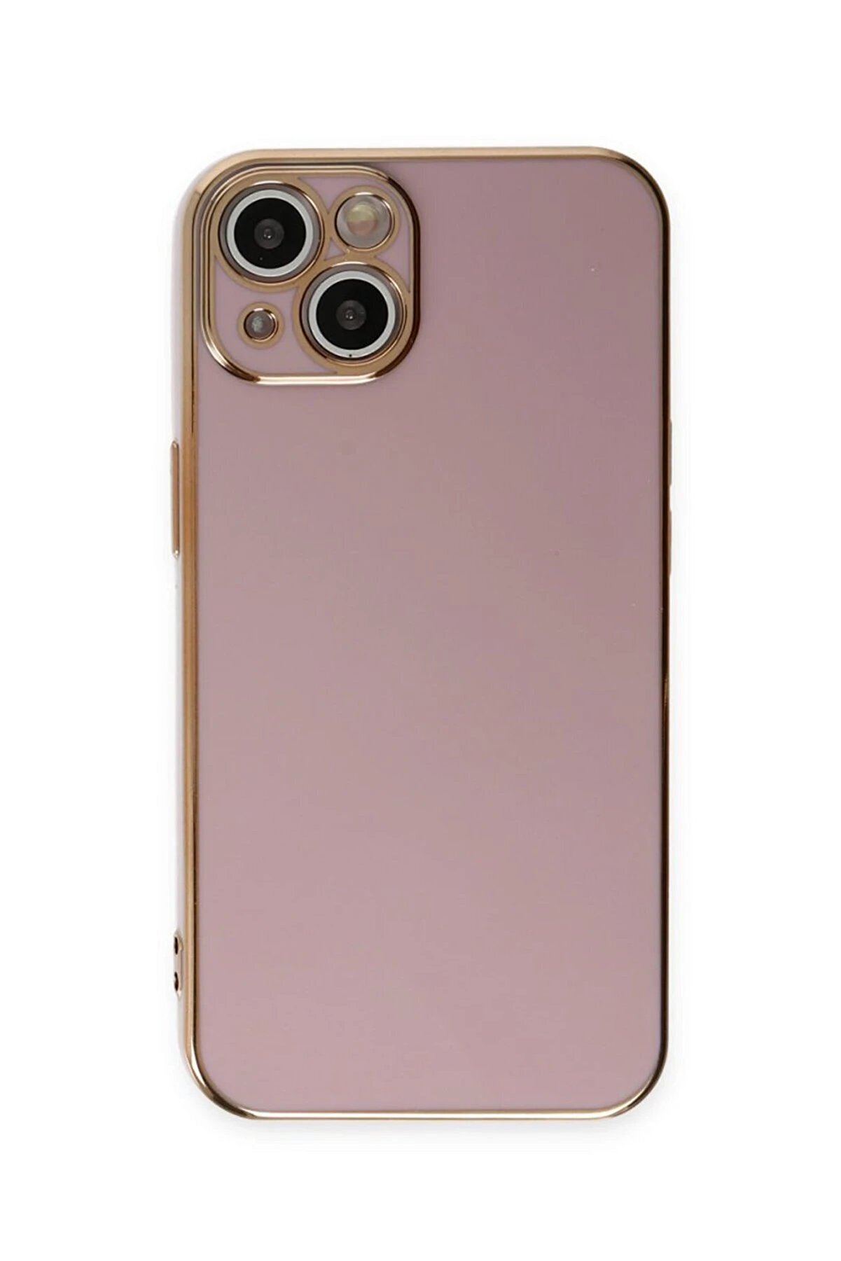 CepteToptan iPhone 15 Kılıf Volet Silikon - Mor - DROPX2605-9082