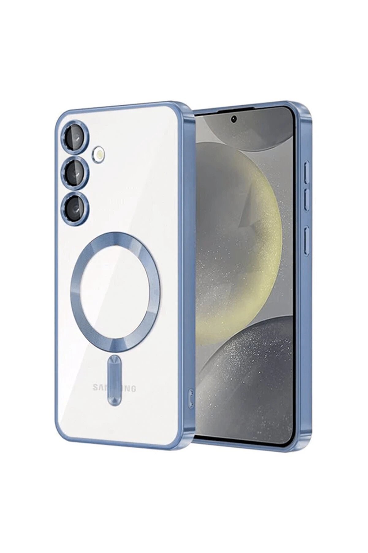 CepteToptan Samsung Galaxy S23 Plus Kılıf Kross Magneticsafe Kapak - Sierra Blue - DROPX3576-2828