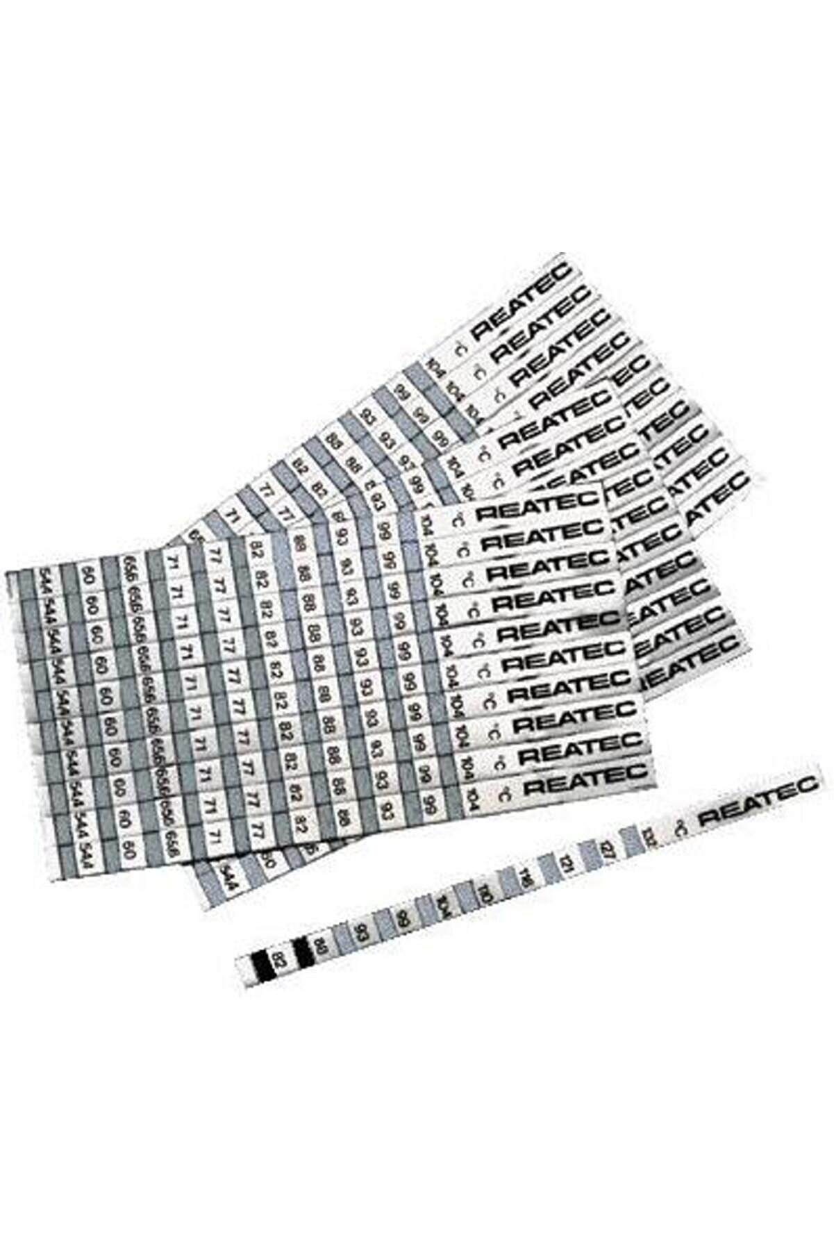 Sıcaklık Ölçüm Eti̇keti̇ Isı Ölçer Ölçüm Aralığı 37,8 °C - 77 °C