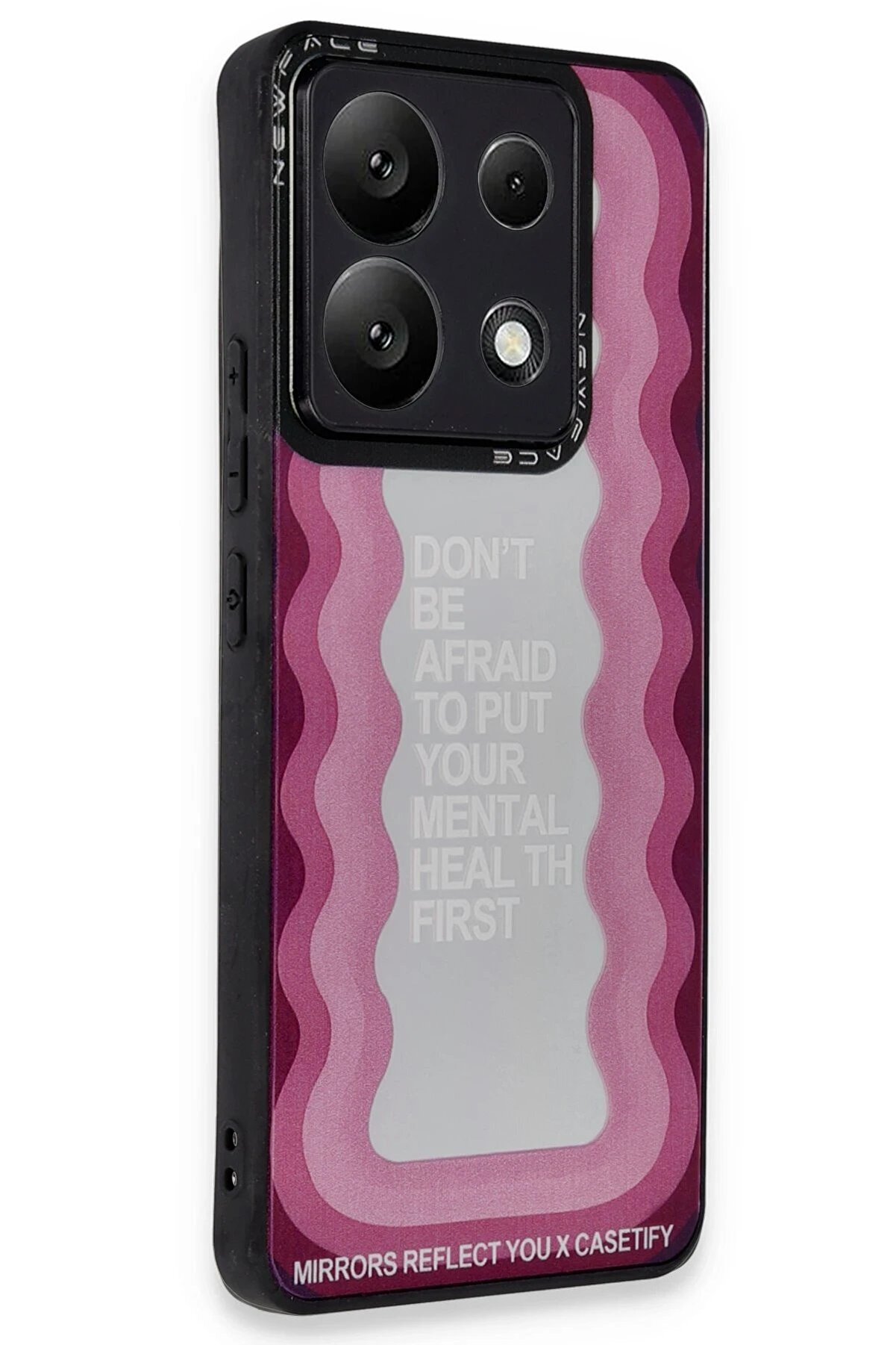 CepteToptan Xiaomi Redmi Note 13 Pro 4G Kılıf Mirror Desenli Kapak - Mirror - 11 - DROPX2923-5628