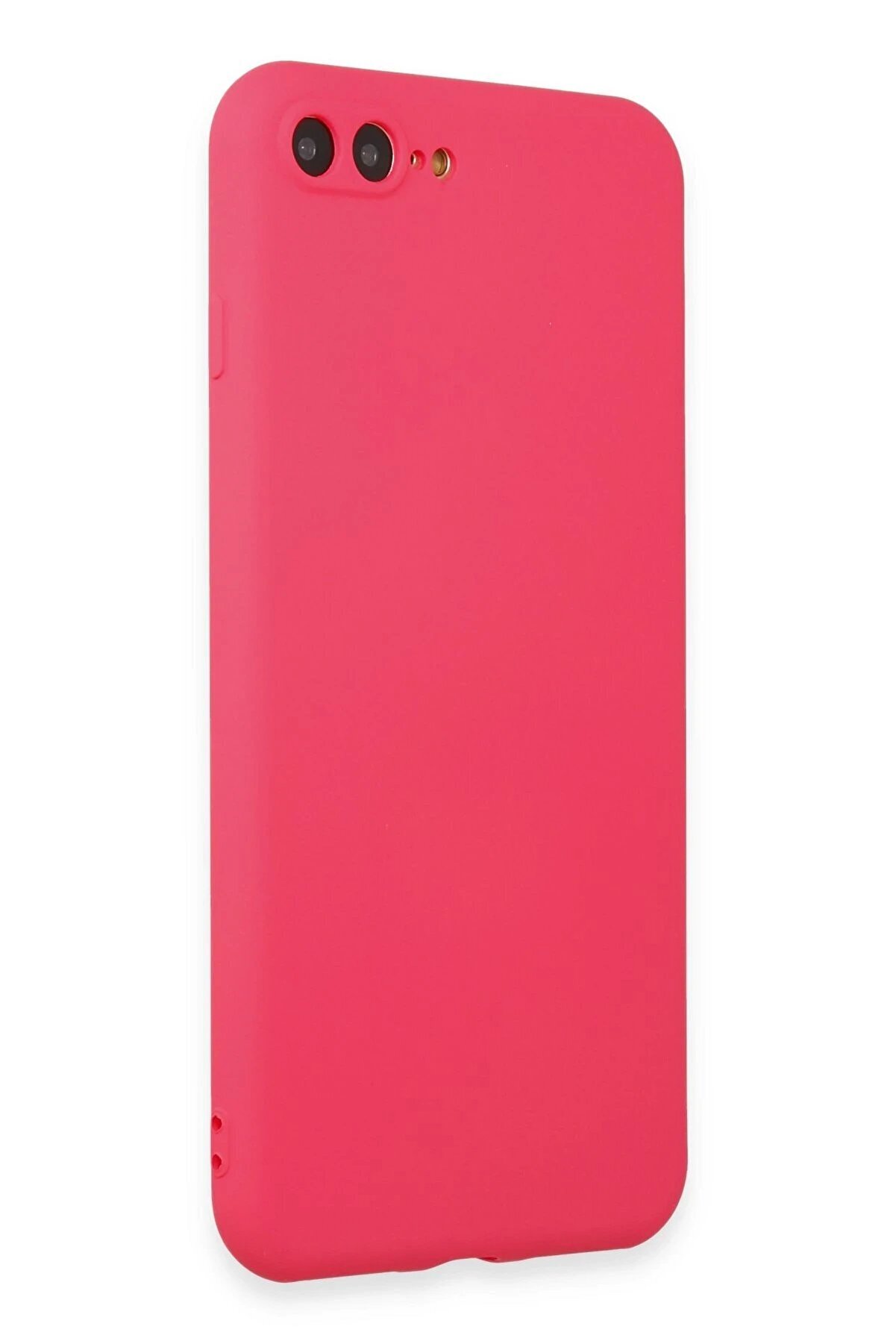 İphone 7 Plus Kılıf Fi̇rst Si̇li̇kon - Pembe - Dropx4366-3629