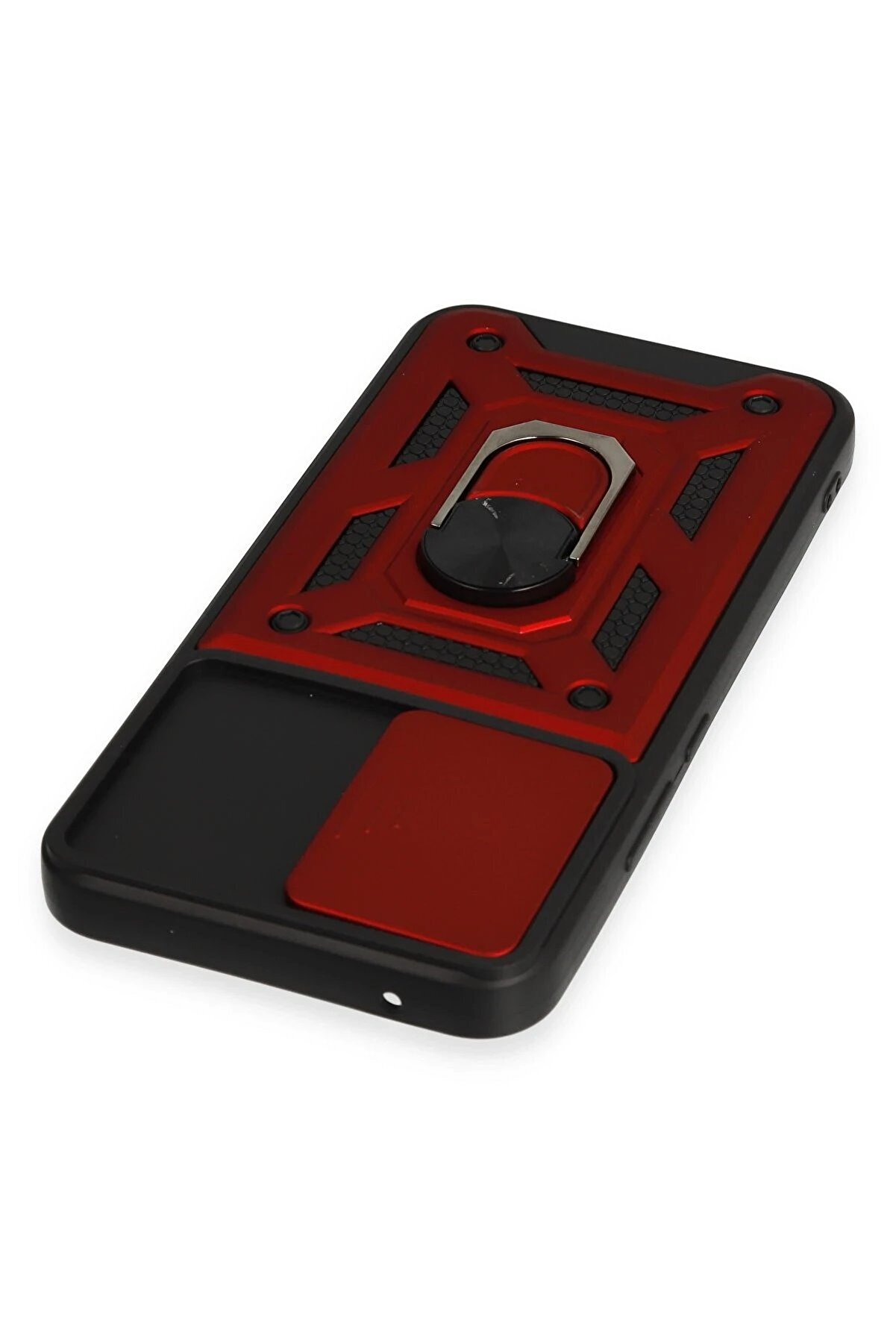 Samsung Galaxy A34 5G Kılıf Pars Lens Y&uuml;z&uuml;kl&uuml; Si̇li̇kon - Kırmızı - Dropx2014-2279