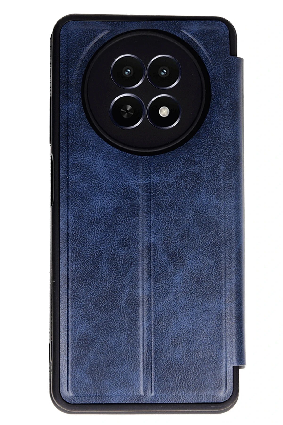 CepteToptan Realme 12 5G Kılıf Flip Cover - Lacivert - DROPX9716-4772