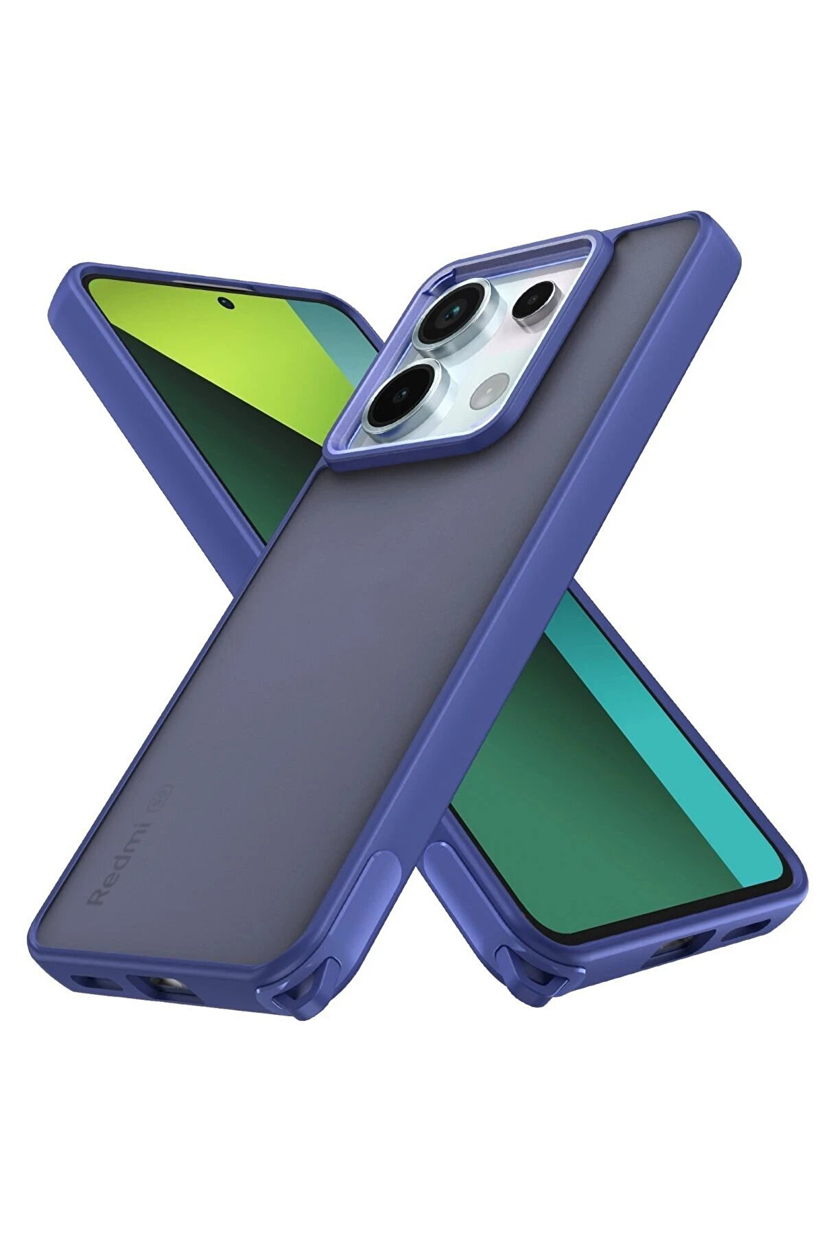 CepteToptan Xiaomi Redmi Note 13 Pro 5G Kılıf Elegant Kapak - A&ccedil;ık Mavi - DROPX3724-7695