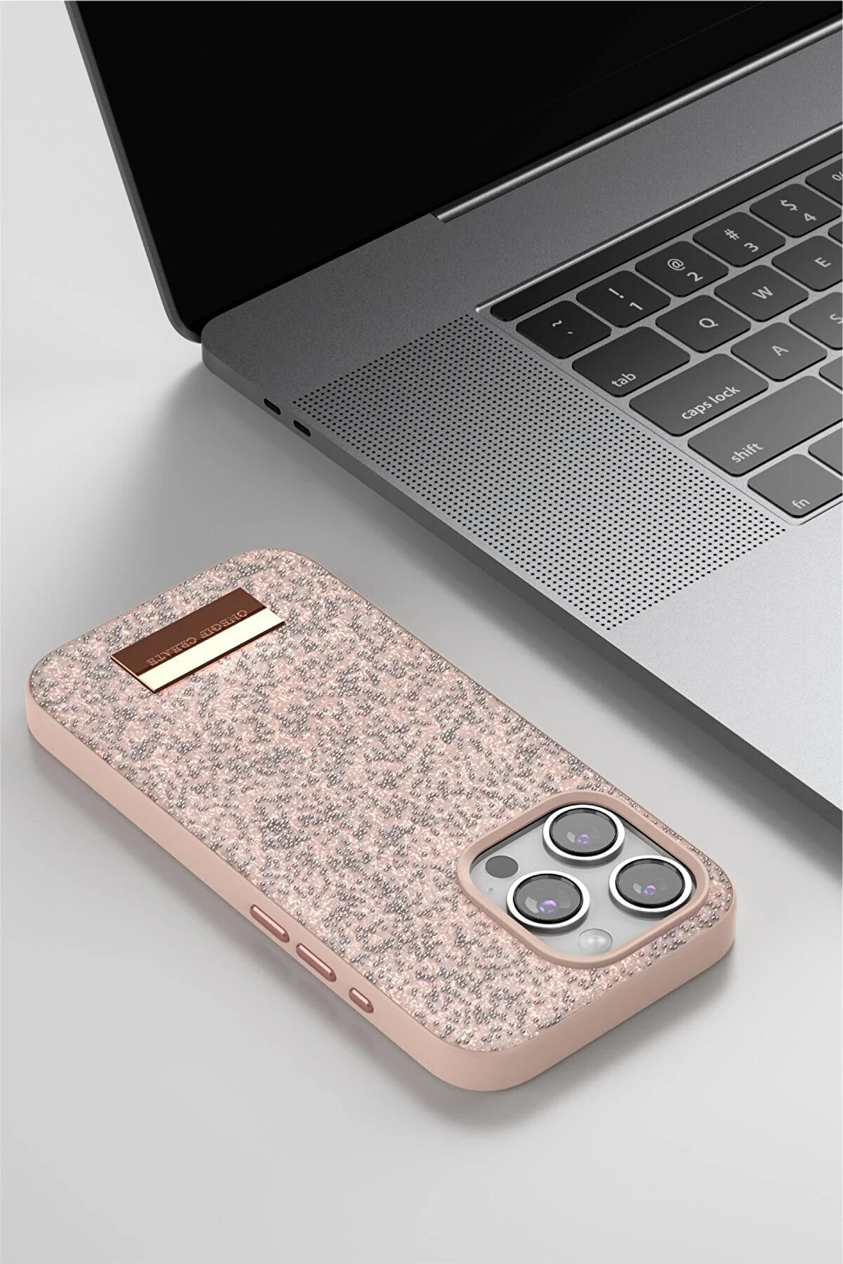 İphone 15 Pro Bri̇ght Si̇mli̇ Kapak - Deri̇n Mor - Dropx7662-3823