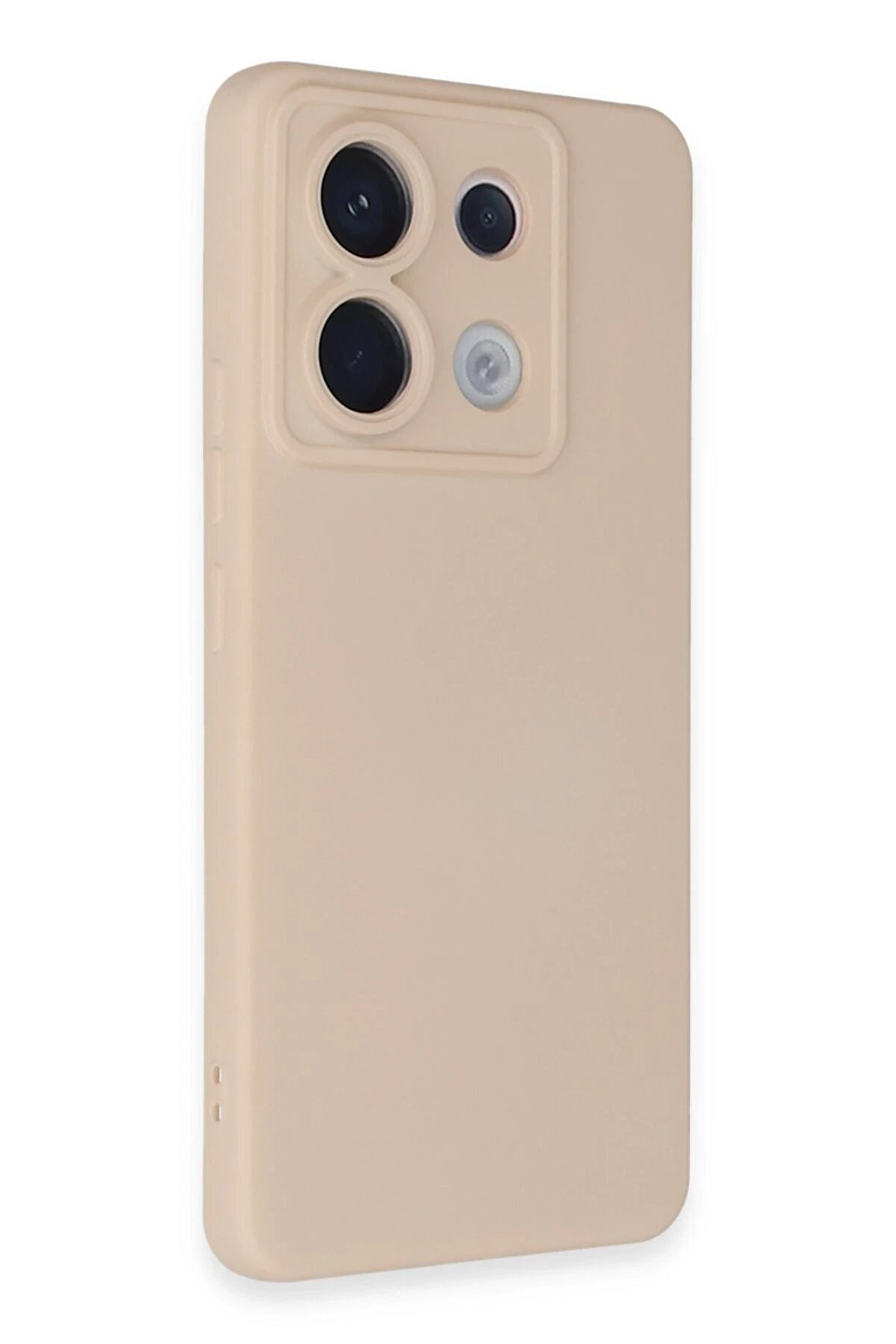 Xi̇aomi̇ Redmi̇ Note 13 Pro 5G Kılıf Nano İ&ccedil;i̇ Kadi̇fe Si̇li̇kon - Pudra - Dropx7448-3437