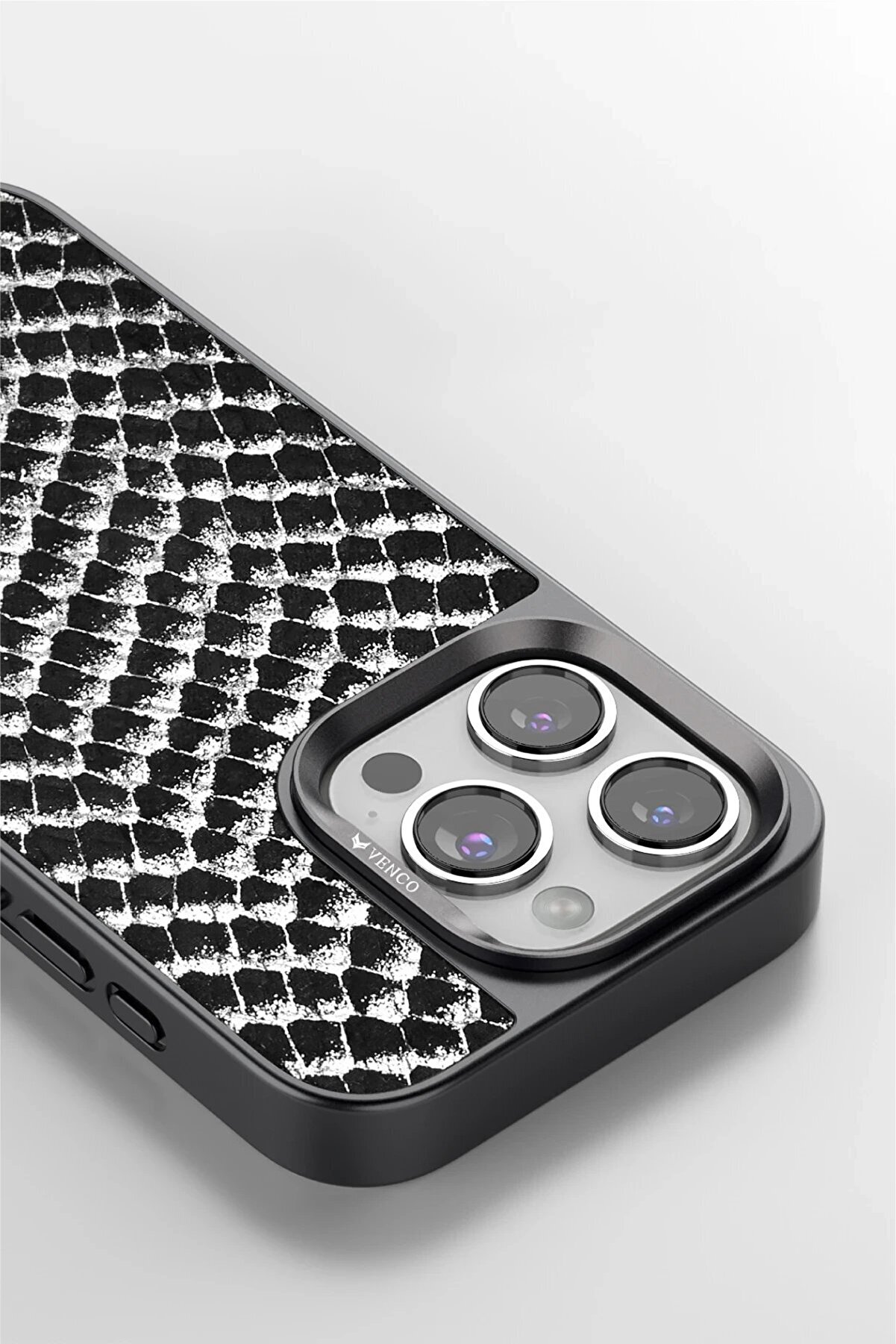 Venco İphone 16 Pro Vi̇per Kapak - Si̇yah