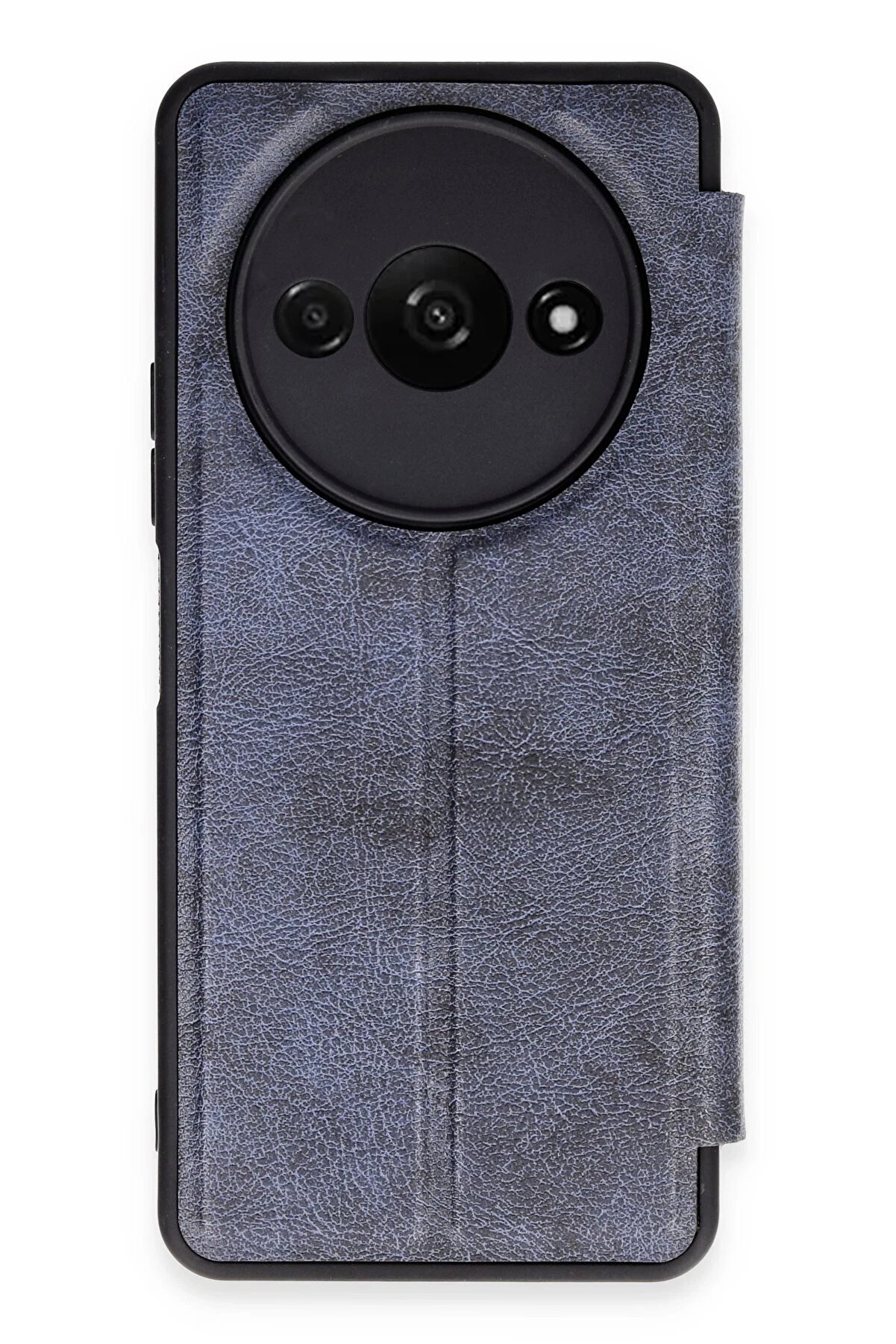 CepteToptan Xiaomi Redmi A3 4G Kılıf Flip Cover - Lacivert - DROPX7295-7119