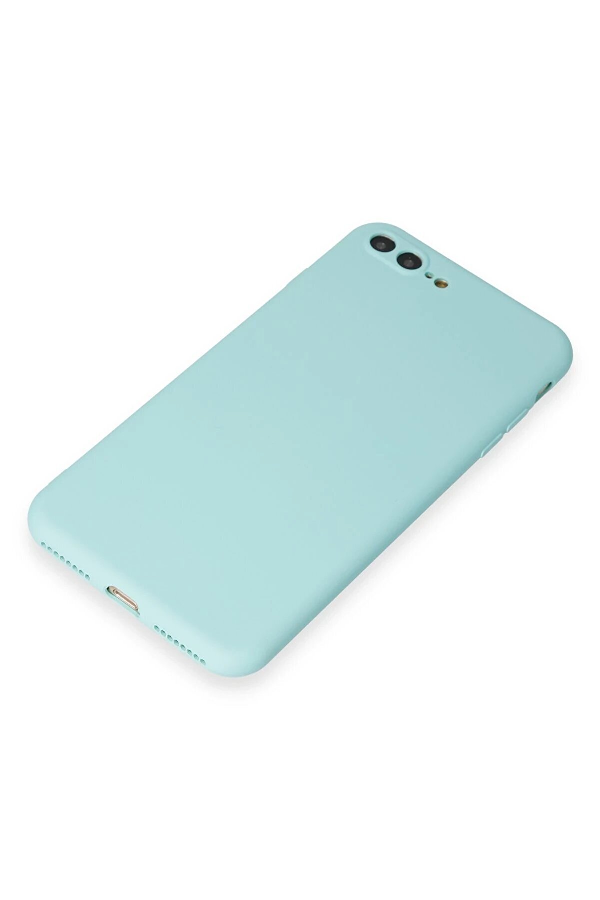 İphone 7 Plus Kılıf Fi̇rst Si̇li̇kon - Turkuaz - Dropx1147-4506
