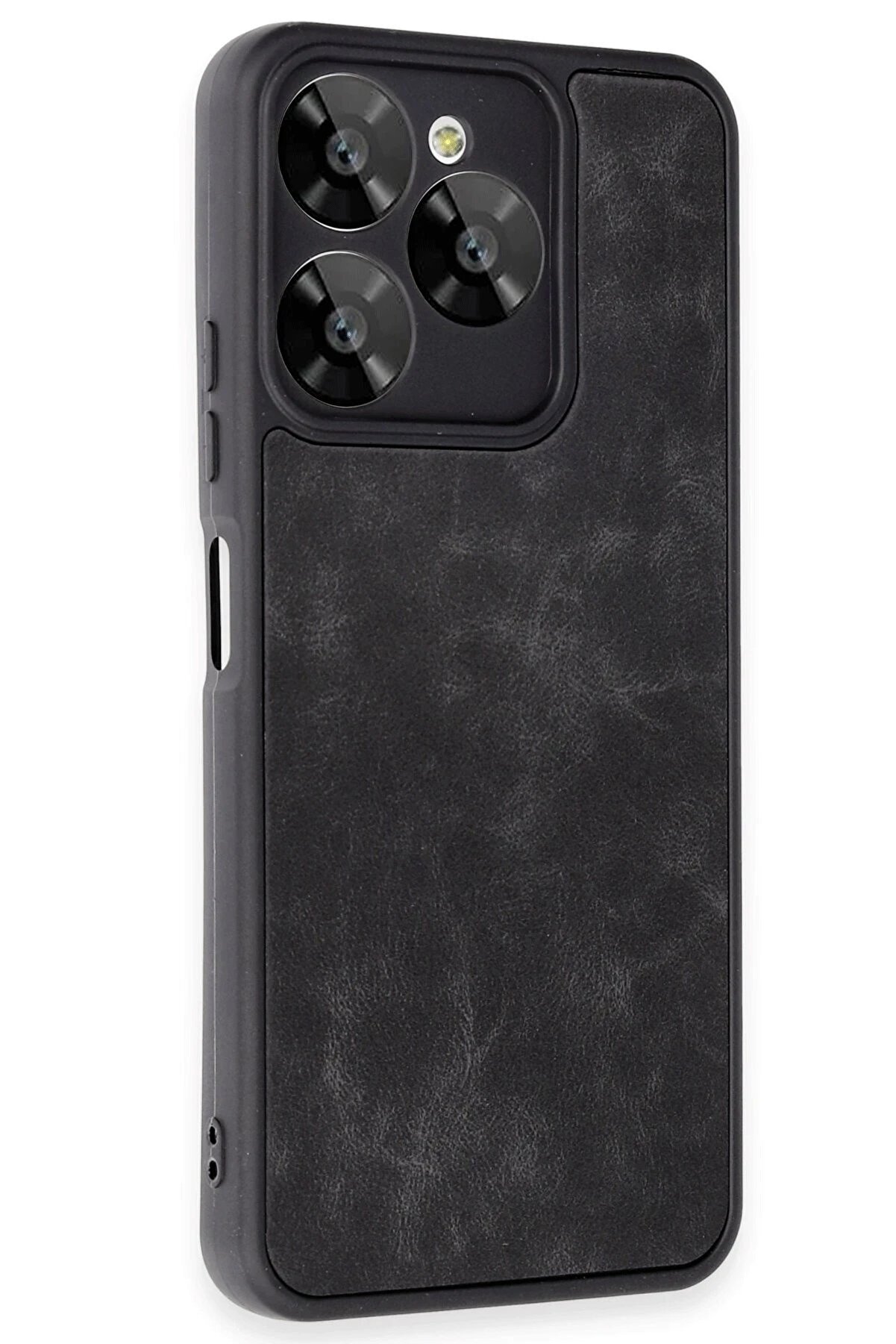 General Mobi̇le Era 30 Kılıf Aras Deri̇ Kapak - Si̇yah - Dropx2428-5341