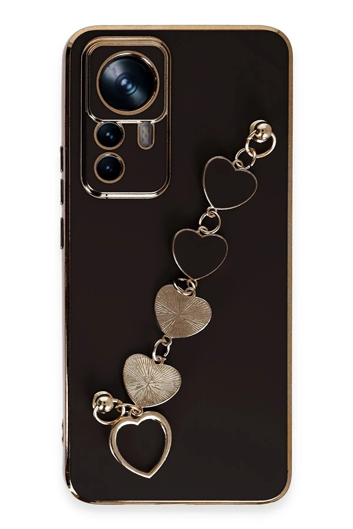 CepteToptan Xiaomi Mi 12T Pro Kılıf Esila Silikon - Siyah - DROPX7048-8487