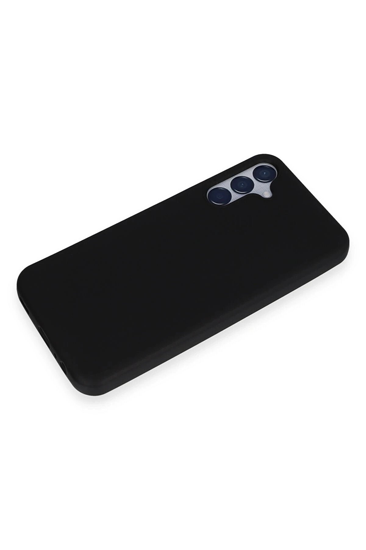 Samsung Galaxy M15 Kılıf Fi̇rst Si̇li̇kon - Si̇yah - Dropx3940-4630