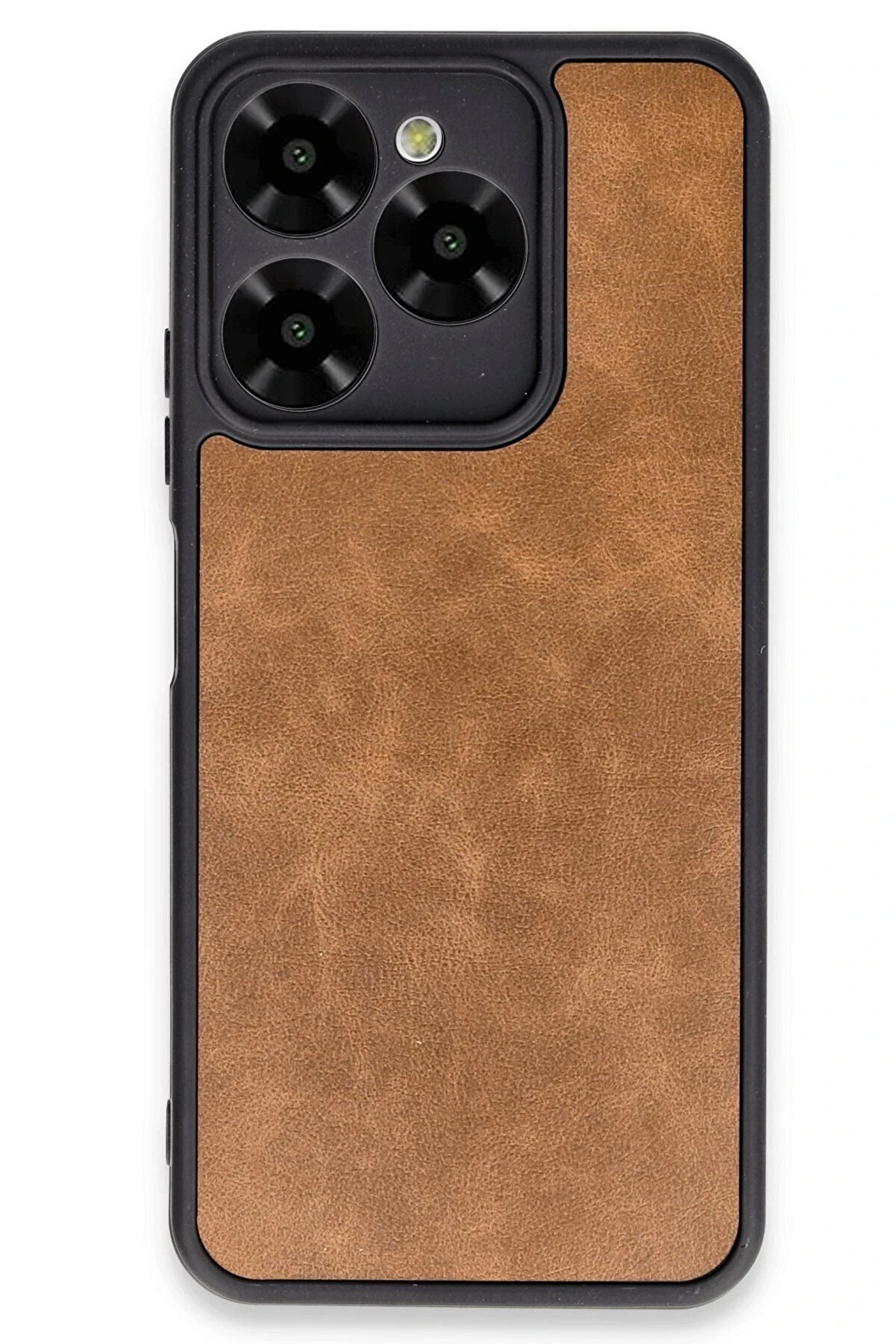 CepteToptan General Mobile Era 30 Kılıf Aras Deri Kapak - Taba - DROPX8896-9286