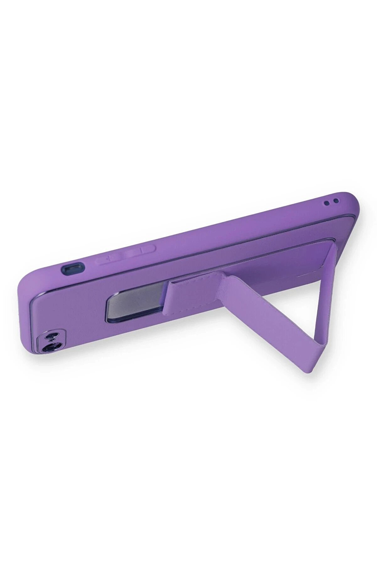 İphone 7 Kılıf Coco Deri̇ Standlı Kapak - Koyu Li̇la - Dropx6054-5192