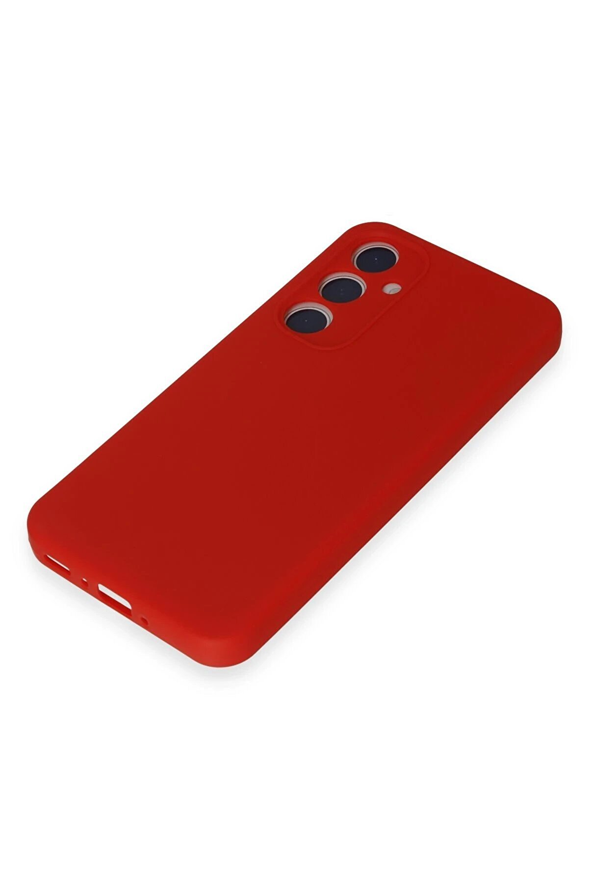 Samsung Galaxy A15 4G Kılıf Fi̇rst Si̇li̇kon - Kırmızı - Dropx8996-9975