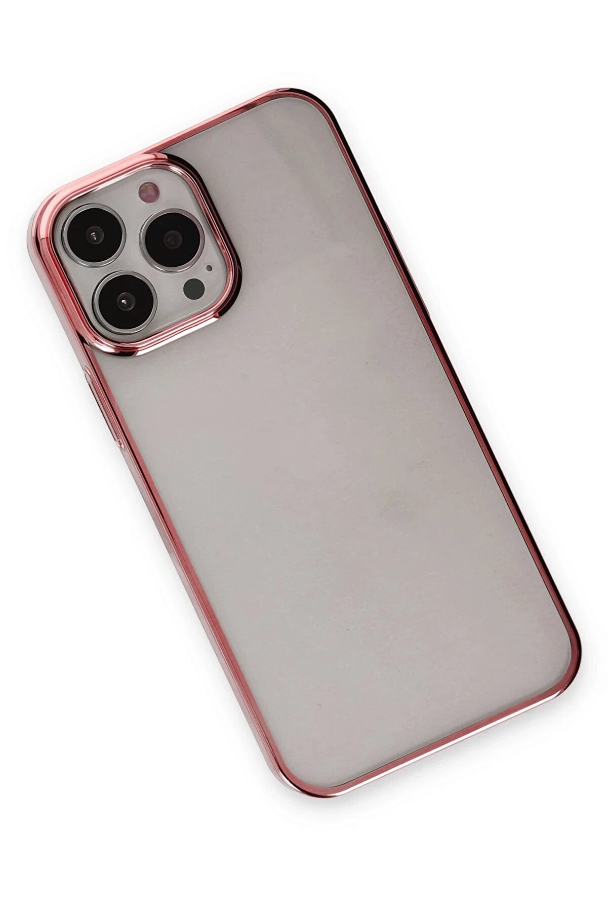 İphone 13 Pro Max Kılıf Element Si̇li̇kon - Pembe - Dropx9185-2893