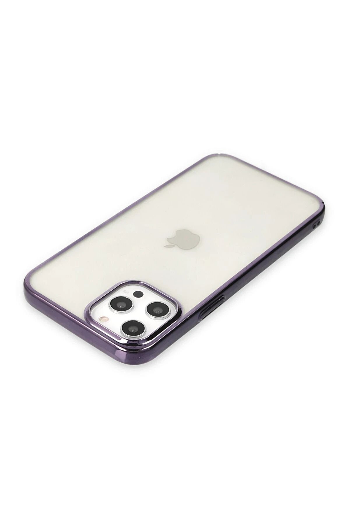 İphone 12 Pro Max Kılıf Element Si̇li̇kon - Mor - Dropx1703-1370