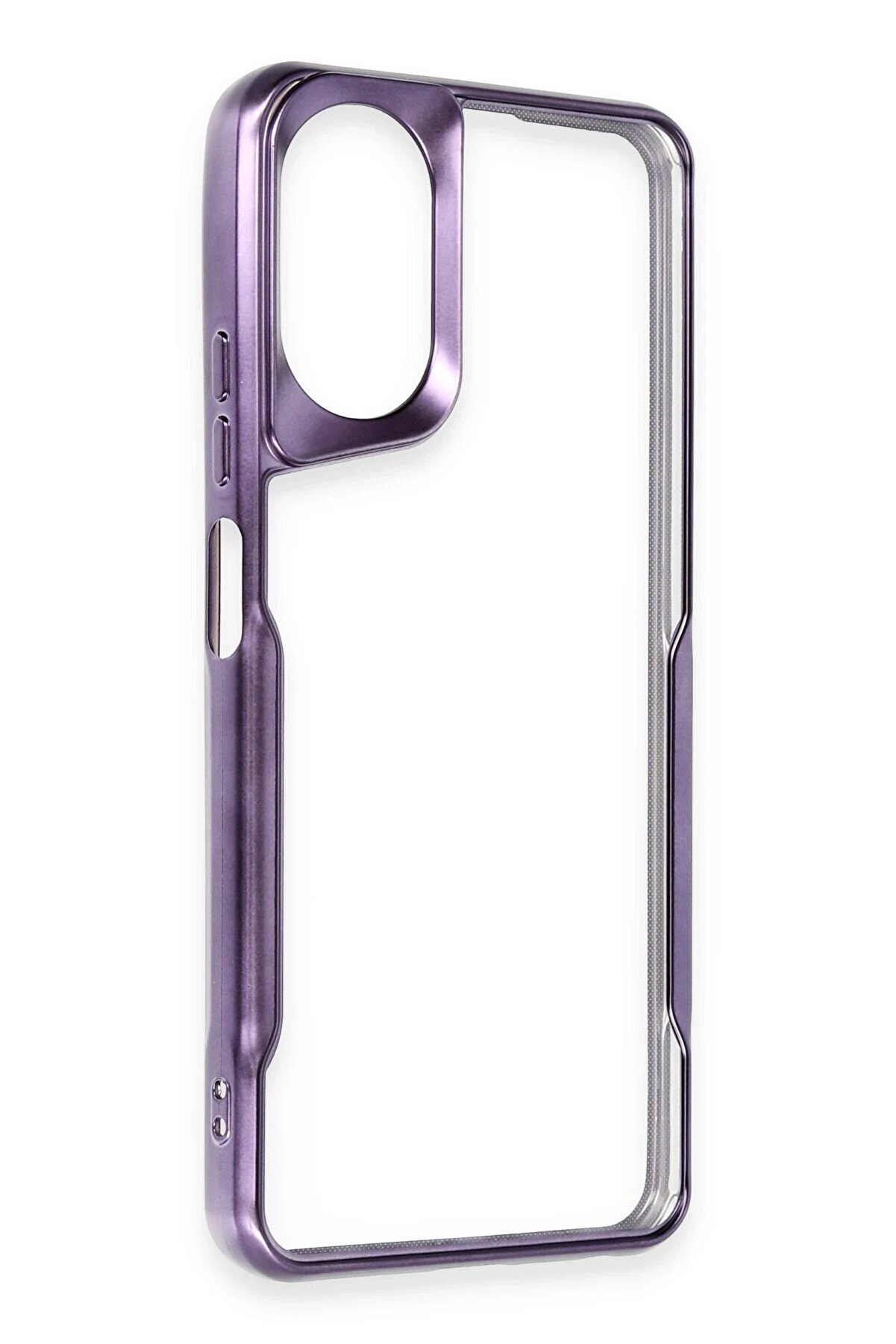 Oppo A38 Kılıf Boyi̇ Si̇li̇kon Kapak - Deri̇n Mor - Dropx3476-5620