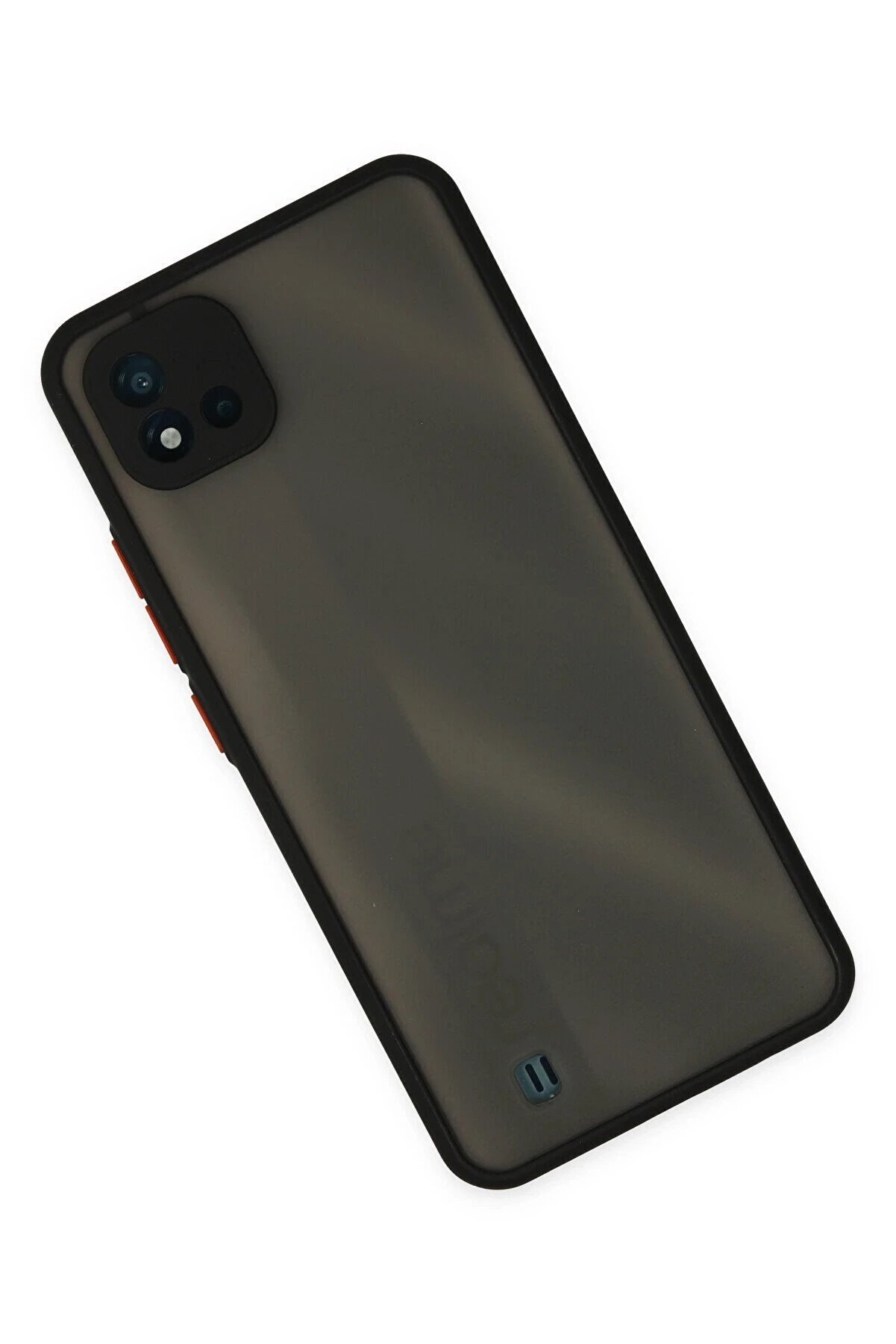 Realme C11 2021 Kılıf Montreal Si̇li̇kon Kapak - Si̇yah - Dropx5951-4546