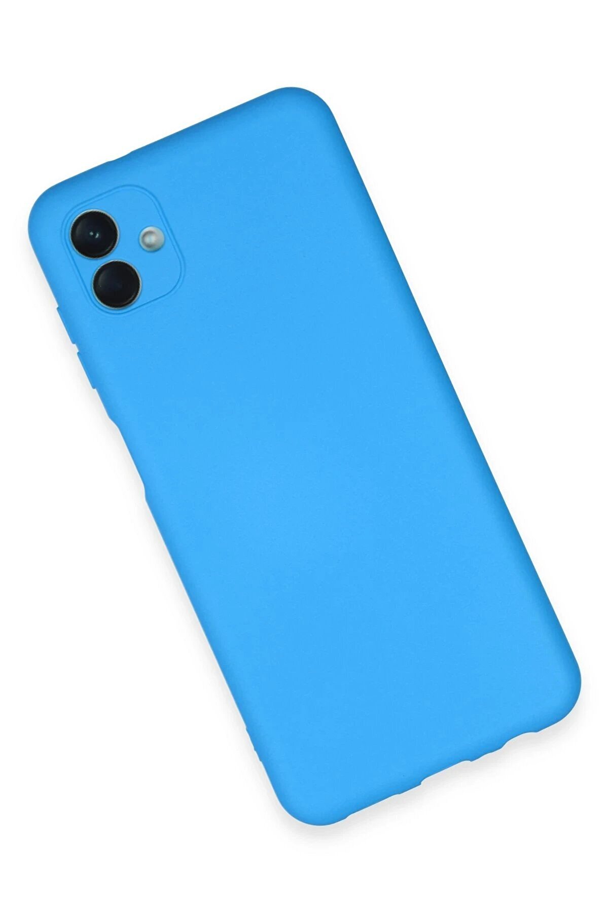 Samsung Galaxy A04E Kılıf Nano İçi̇ Kadi̇fe Si̇li̇kon - Mavi̇ - Dropx9693-3998