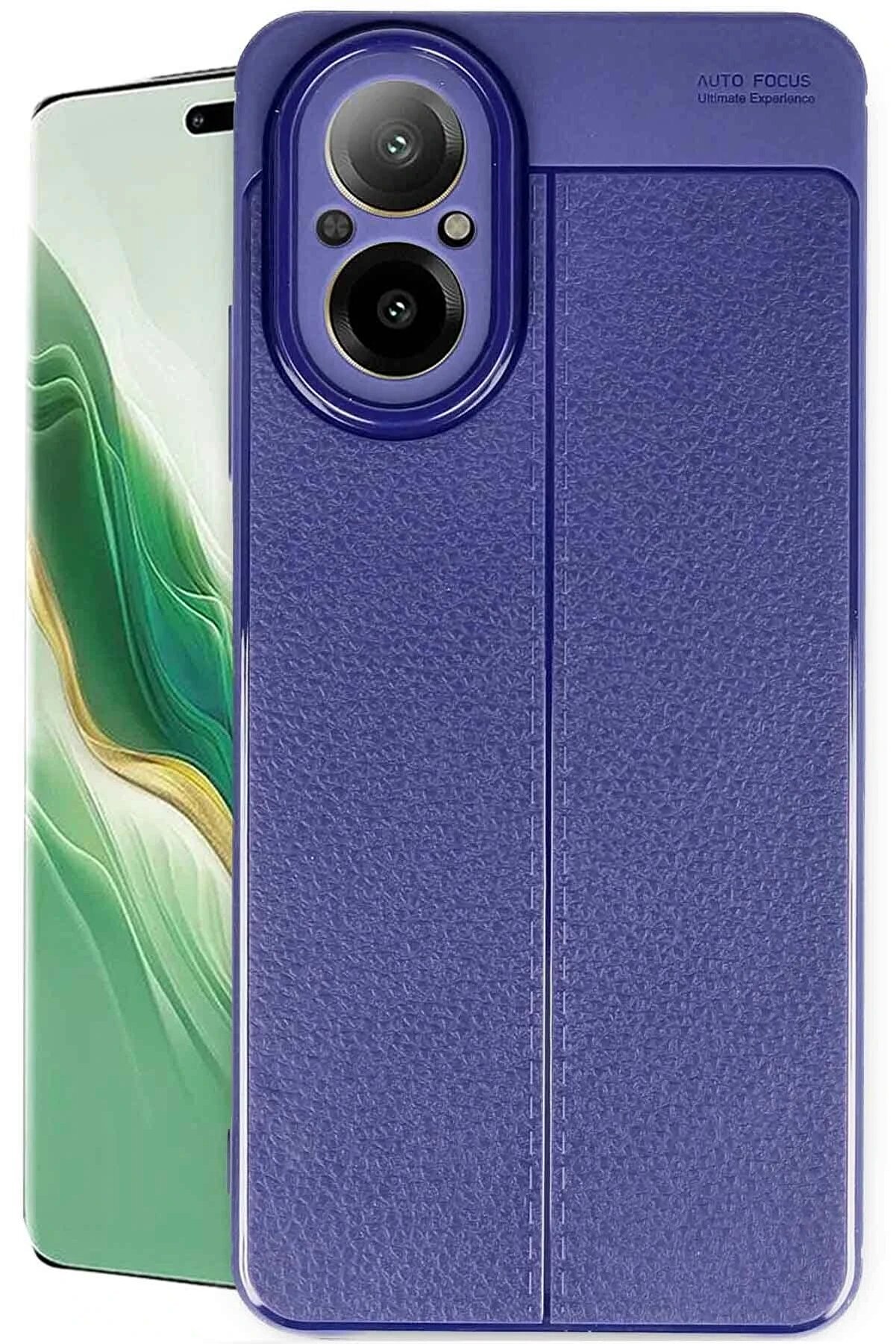 CepteToptan Realme 12 Lite Kılıf Auto Focus Kapak - Lacivert - DROPX2284-9780