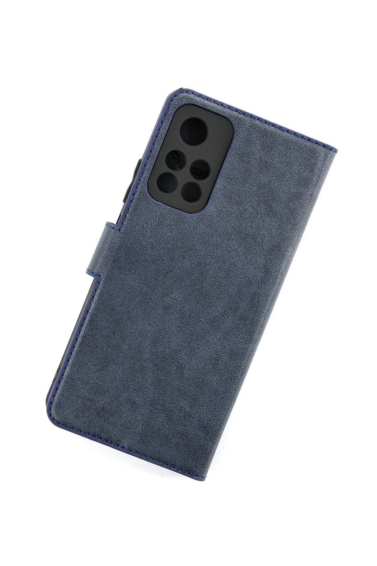 Xi̇aomi̇ Redmi̇ Note 11T Kılıf Trend S Plus Kapaklı Kılıf - Laci̇vert - Dropx6277-9049