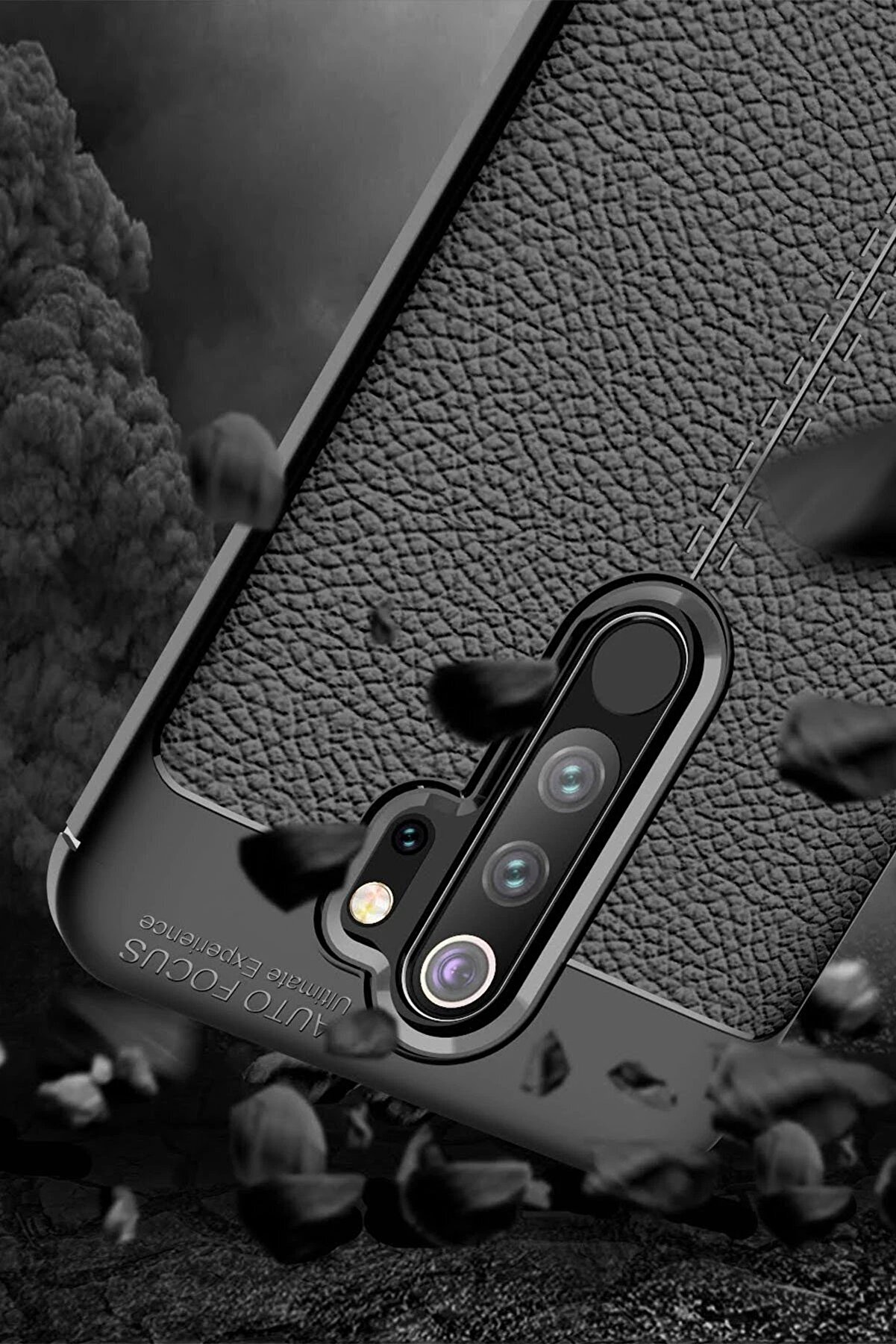 Xi̇aomi̇ Redmi̇ Note 8 Pro Kılıf Auto Focus Kapak - Kırmızı - Dropx1355-4523