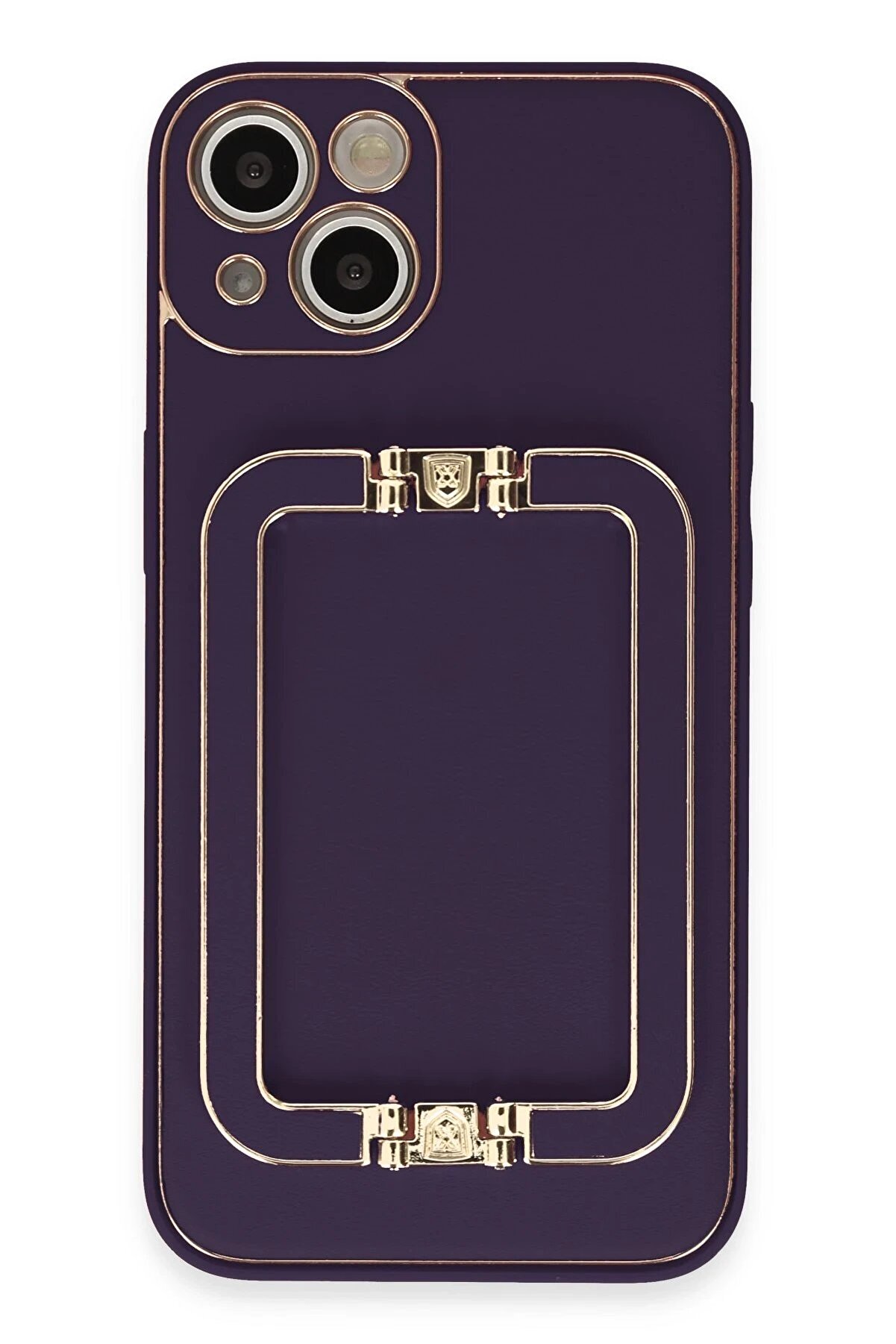 CepteToptan iPhone 14 Kılıf Coco Elit Kapak - Derin Mor - DROPX1029-3572