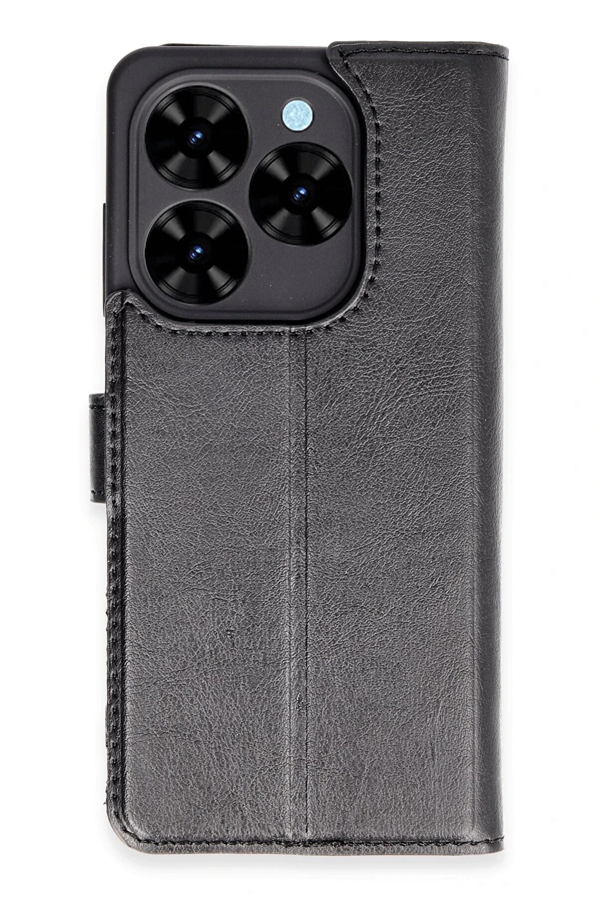 CepteToptan Tecno Spark Go 2024 Kılıf Trend S Plus Kapaklı Kılıf - Siyah - DROPX4743-1366