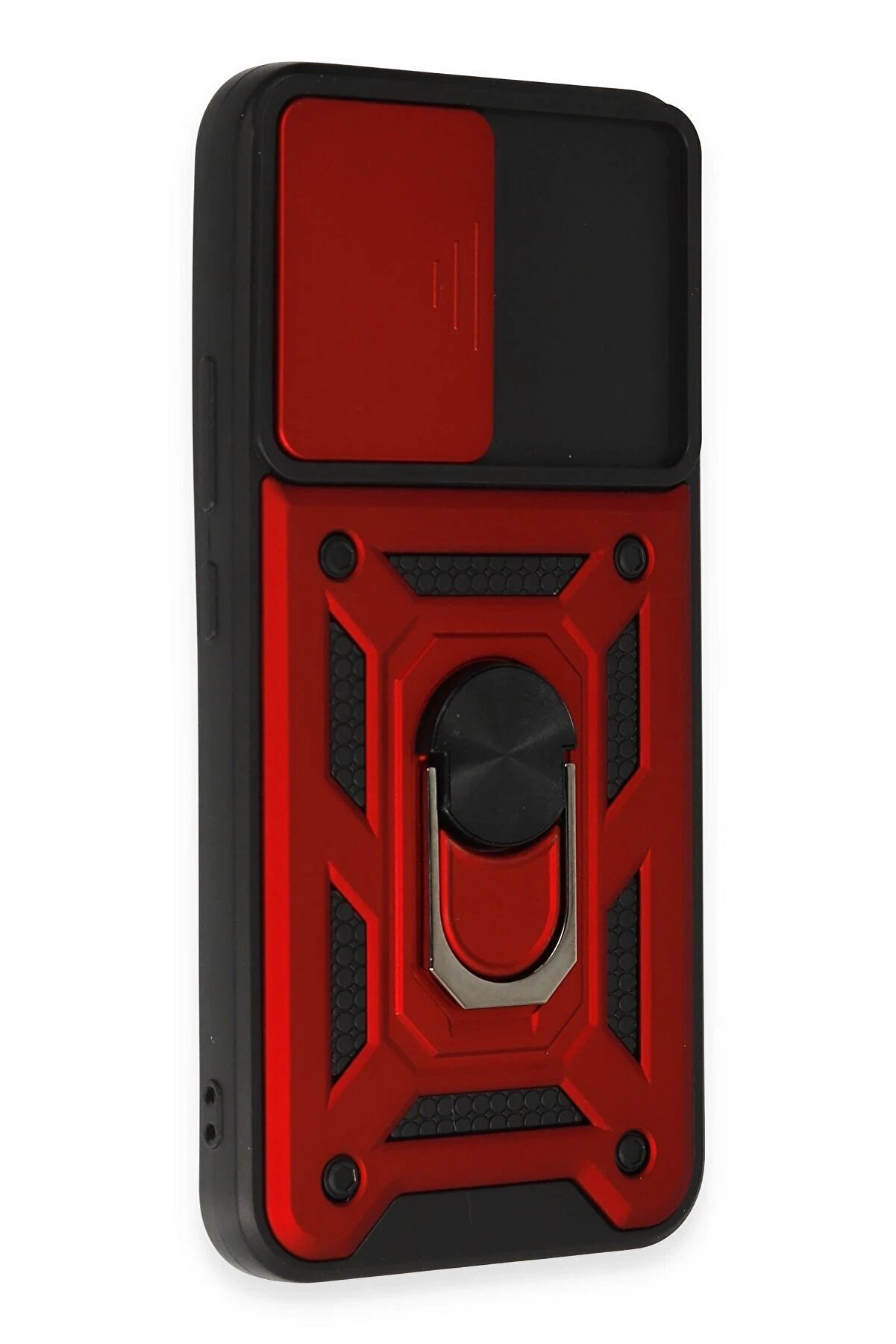 Samsung Galaxy A34 5G Kılıf Pars Lens Y&uuml;z&uuml;kl&uuml; Si̇li̇kon - Kırmızı - Dropx2014-2279