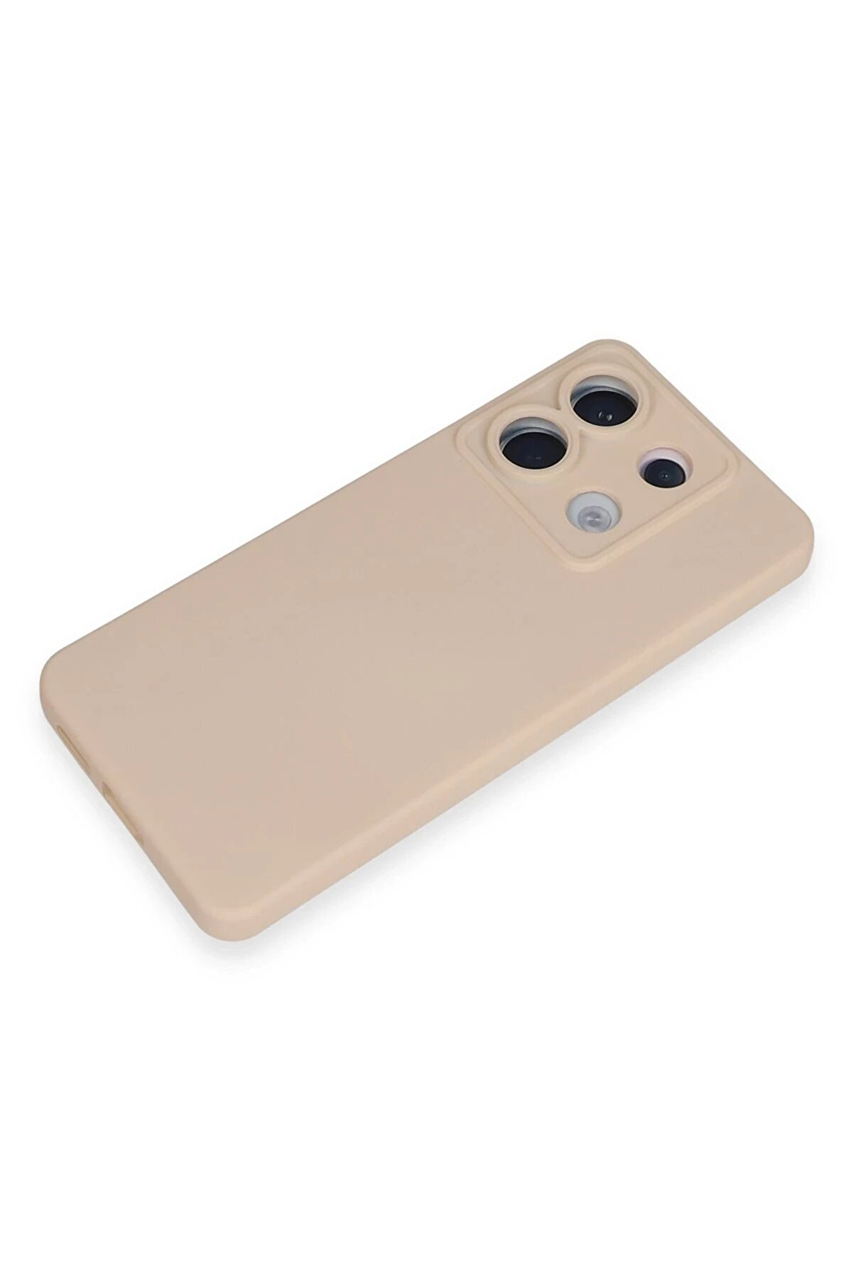 Xi̇aomi̇ Redmi̇ Note 13 Pro 5G Kılıf Nano İ&ccedil;i̇ Kadi̇fe Si̇li̇kon - Pudra - Dropx7448-3437