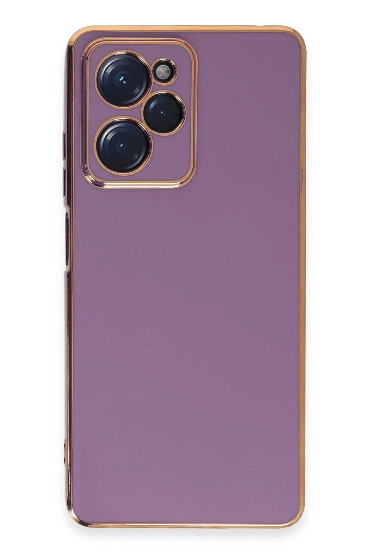 CepteToptan Xiaomi Poco X5 Pro 5G Kılıf Volet Silikon - Mor - DROPX3011-3173