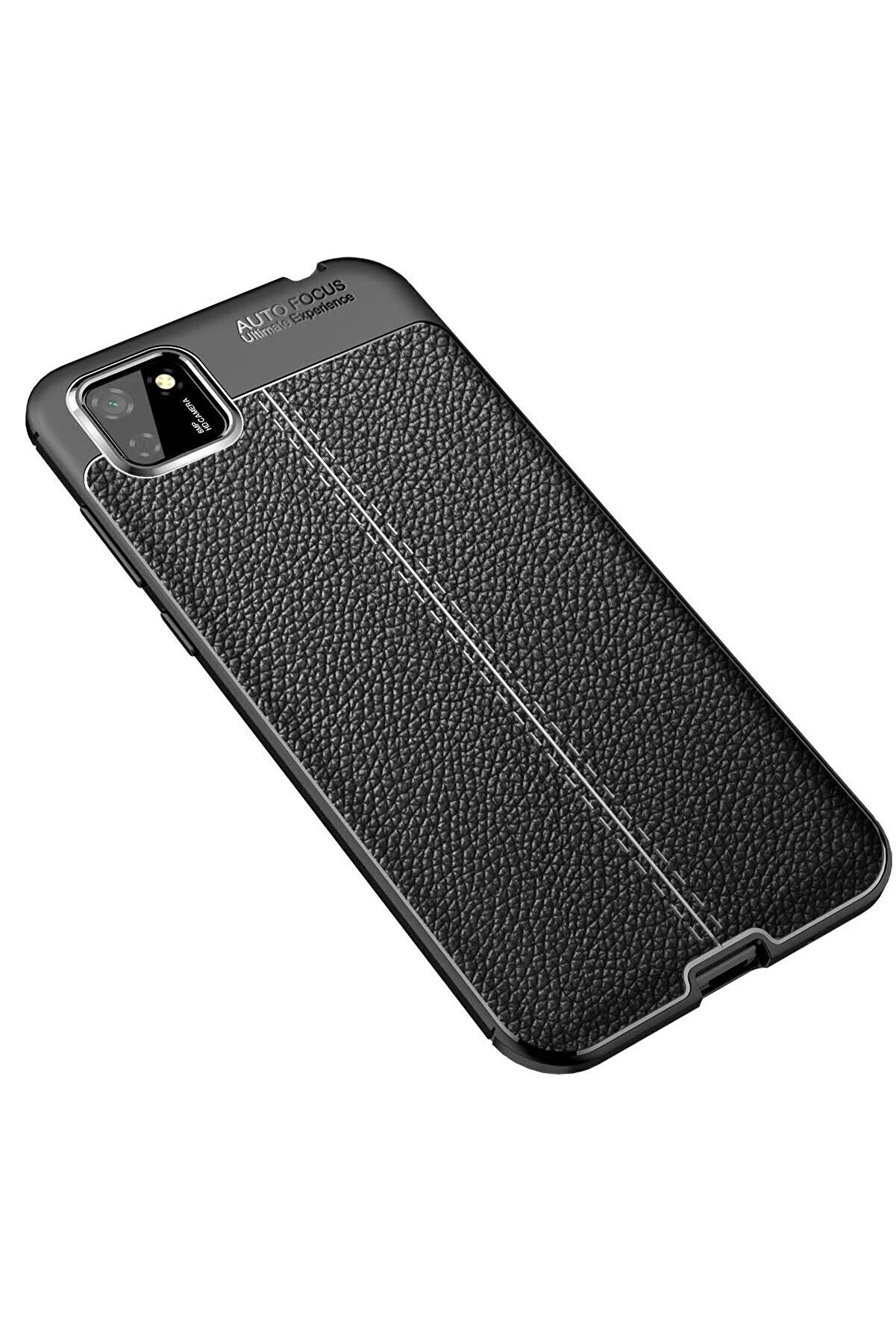 Huawei̇ Y5P Kılıf Auto Focus Kapak - Si̇yah - Dropx7861-1727