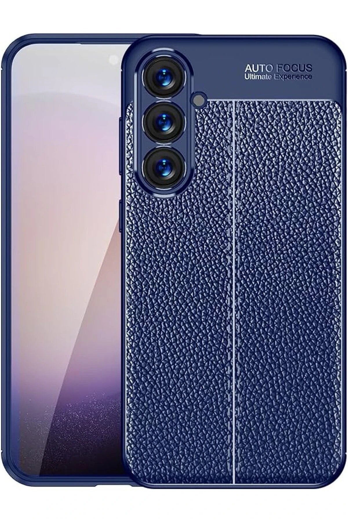 CepteToptan Samsung Galaxy A16 5G Kılıf Auto Focus Kapak - Lacivert - DROPX2034-8407