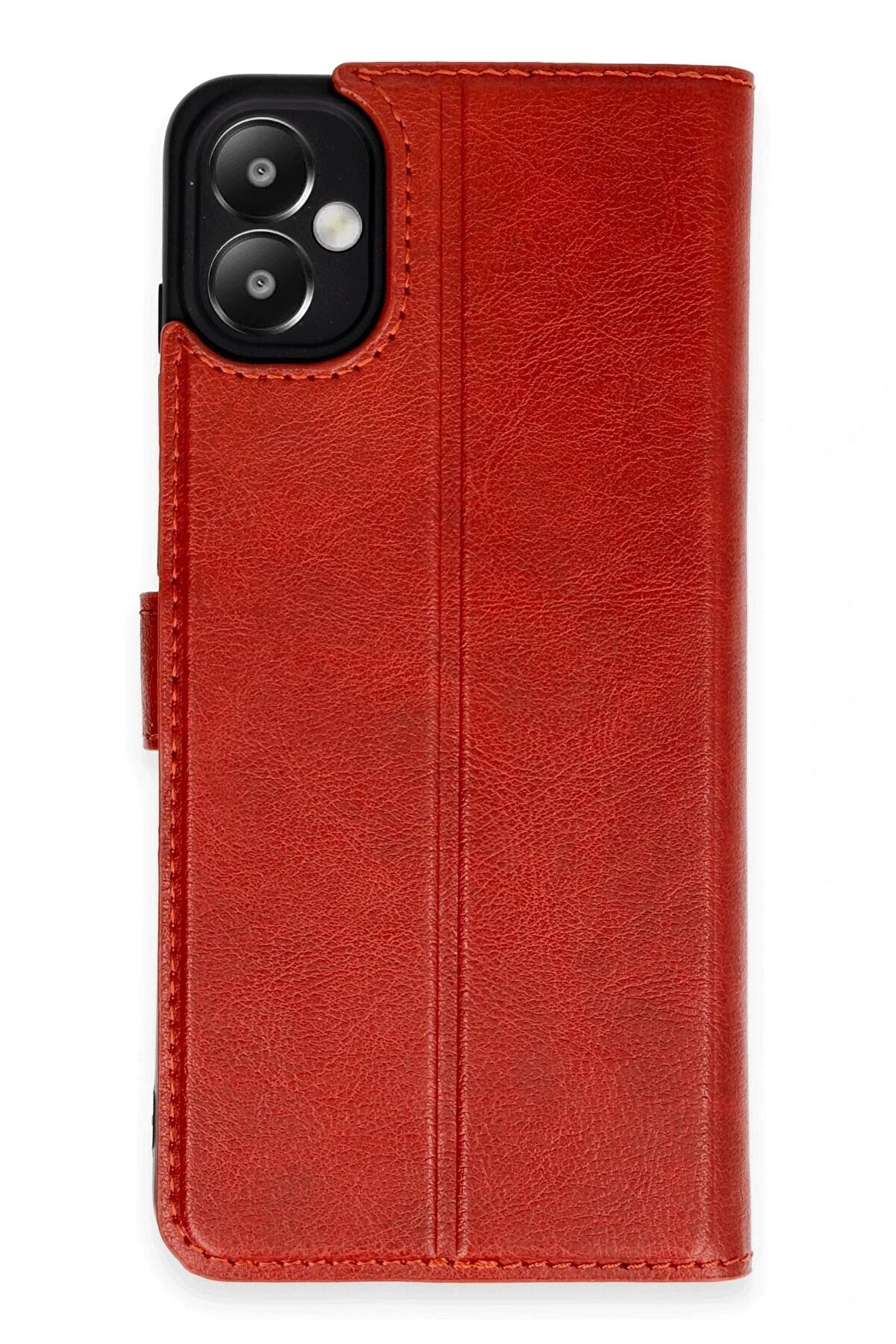 CepteToptan Samsung Galaxy A05 Kılıf Trend S Plus Kapaklı Kılıf - Kırmızı - DROPX9727-4791