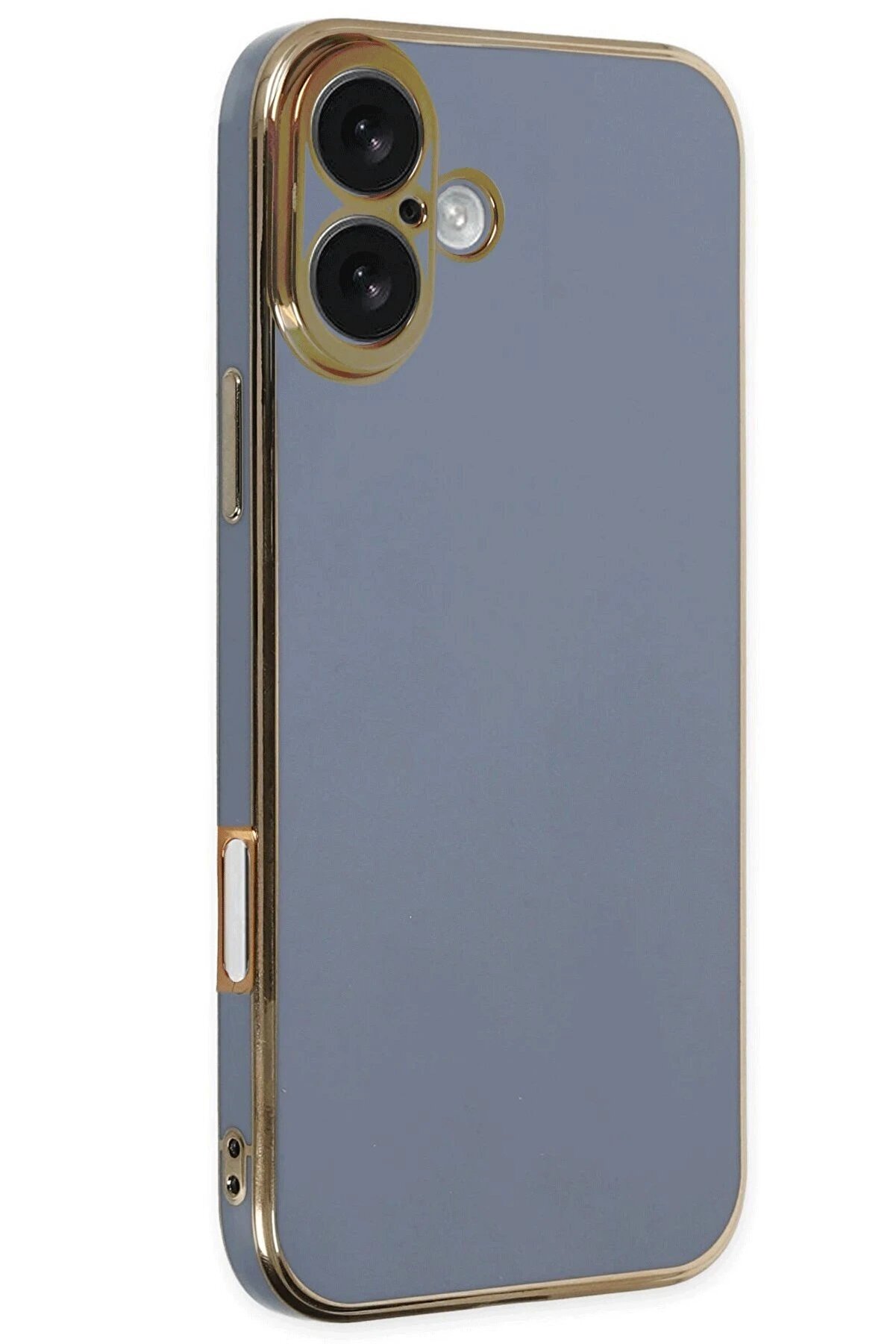 CepteToptan iPhone 16 Kılıf Volet Silikon - Mavi - DROPX1249-2316